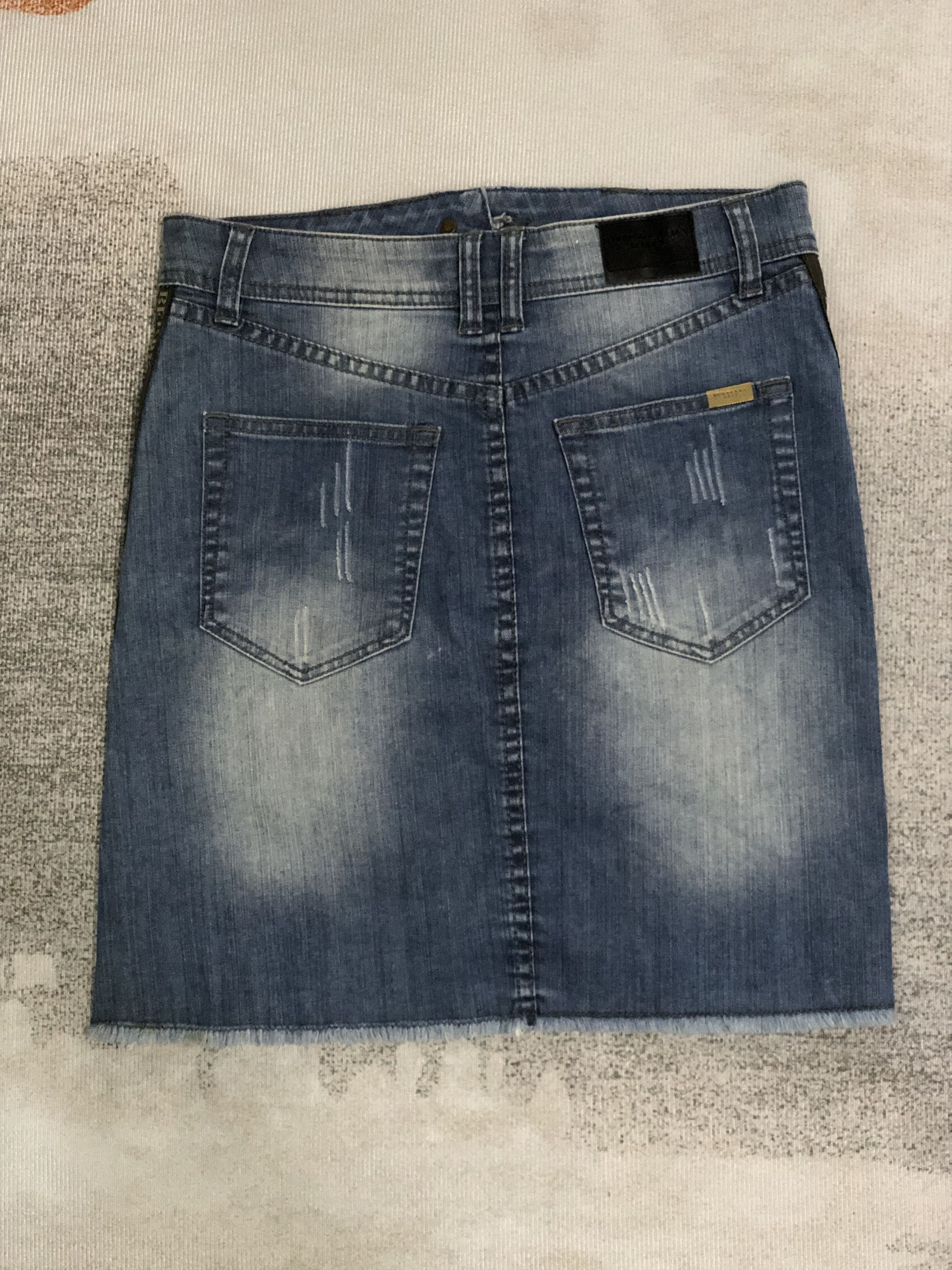 Burberry Burberry brit distressed mini skirt Size 26" / US 2 / IT 38 - 11 Thumbnail