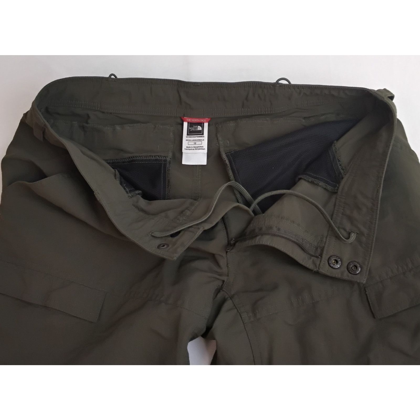 The North Face The North Face Convertible Pants Women's 12 (34x30) Green Size 34" / US 12 / IT 48 - 7 Thumbnail