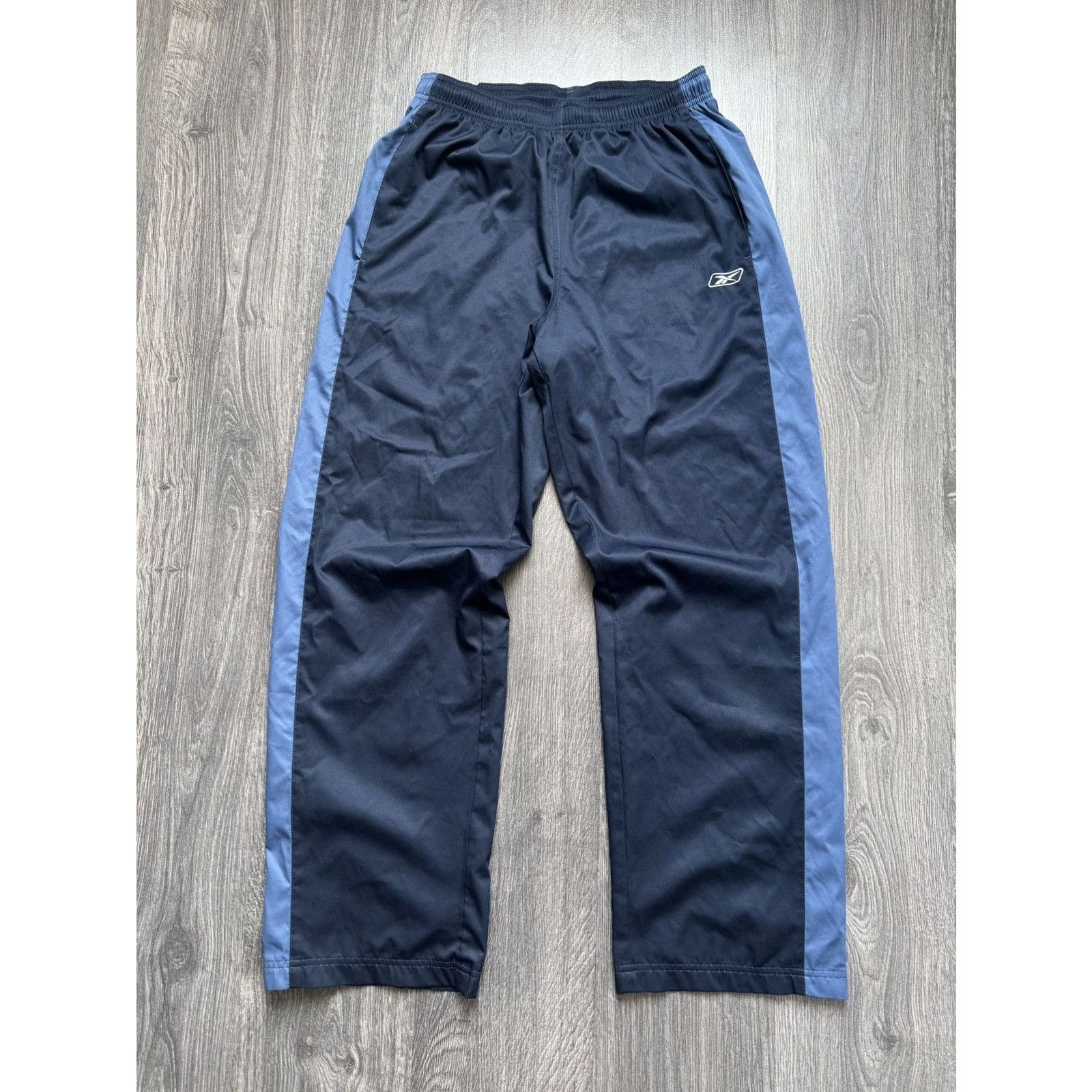 Reebok Y2K Vintage Reebok Nylon Drill Zip Pants Size US 32 / EU 48 - 1 Thumbnail