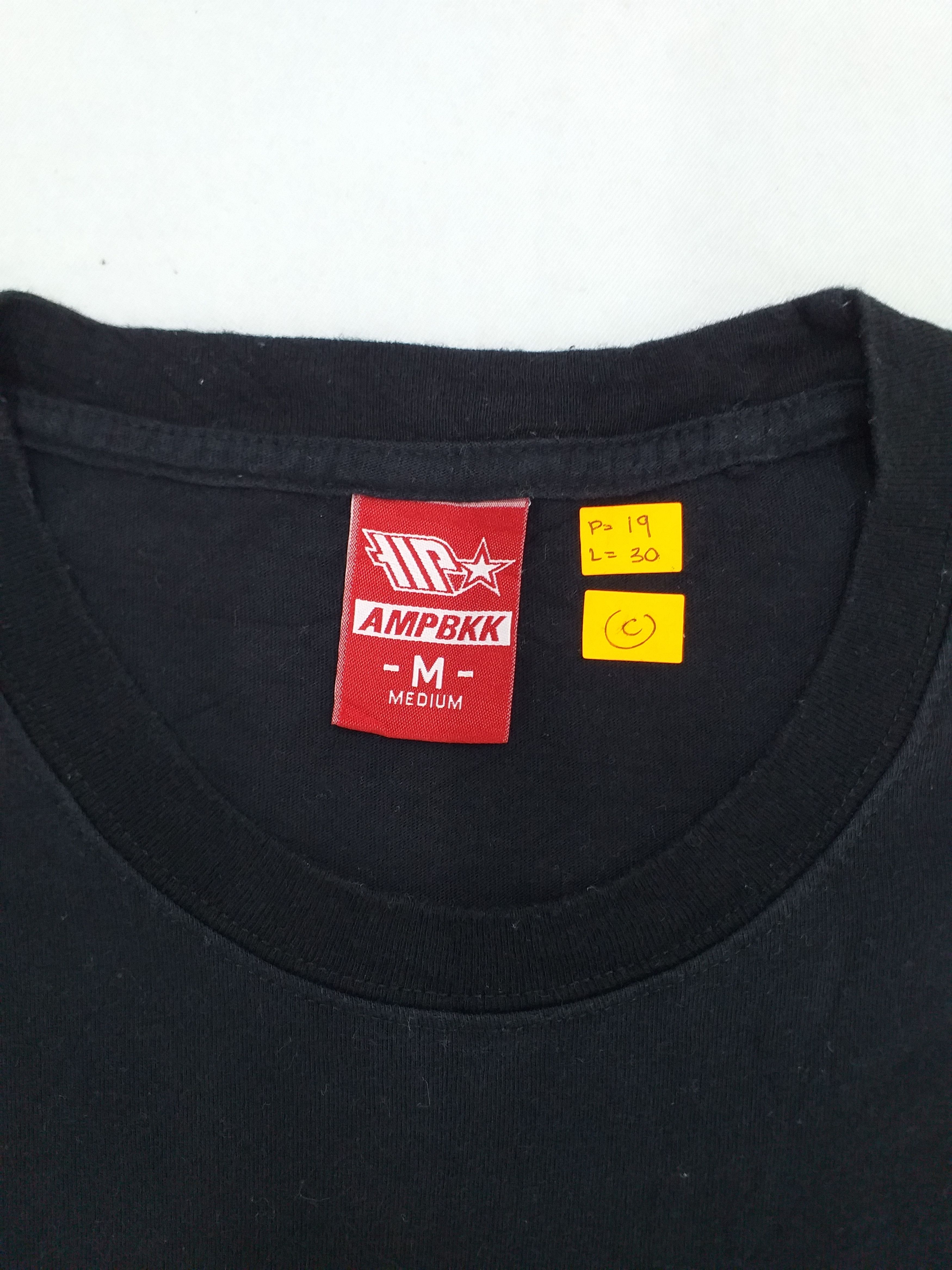 Japanese Brand Vintage Japanese Brand AMPBKK Creative Design T-Shirt -C045 Size US M / EU 48-50 / 2 - 4 Thumbnail