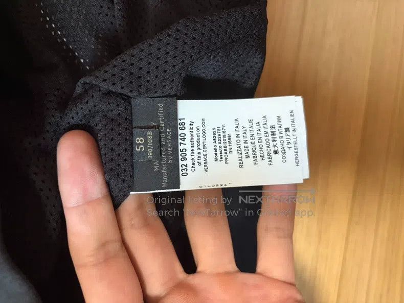 Versace Versace Full print zip jacket Size US XL / EU 56 / 4 - 4 Thumbnail