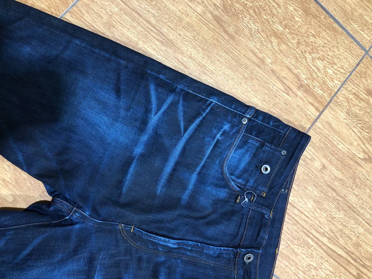 G-Star G Star Raw Jeans Type C 3D Super Slim Denim Stretch Size US 33 - 18 Thumbnail