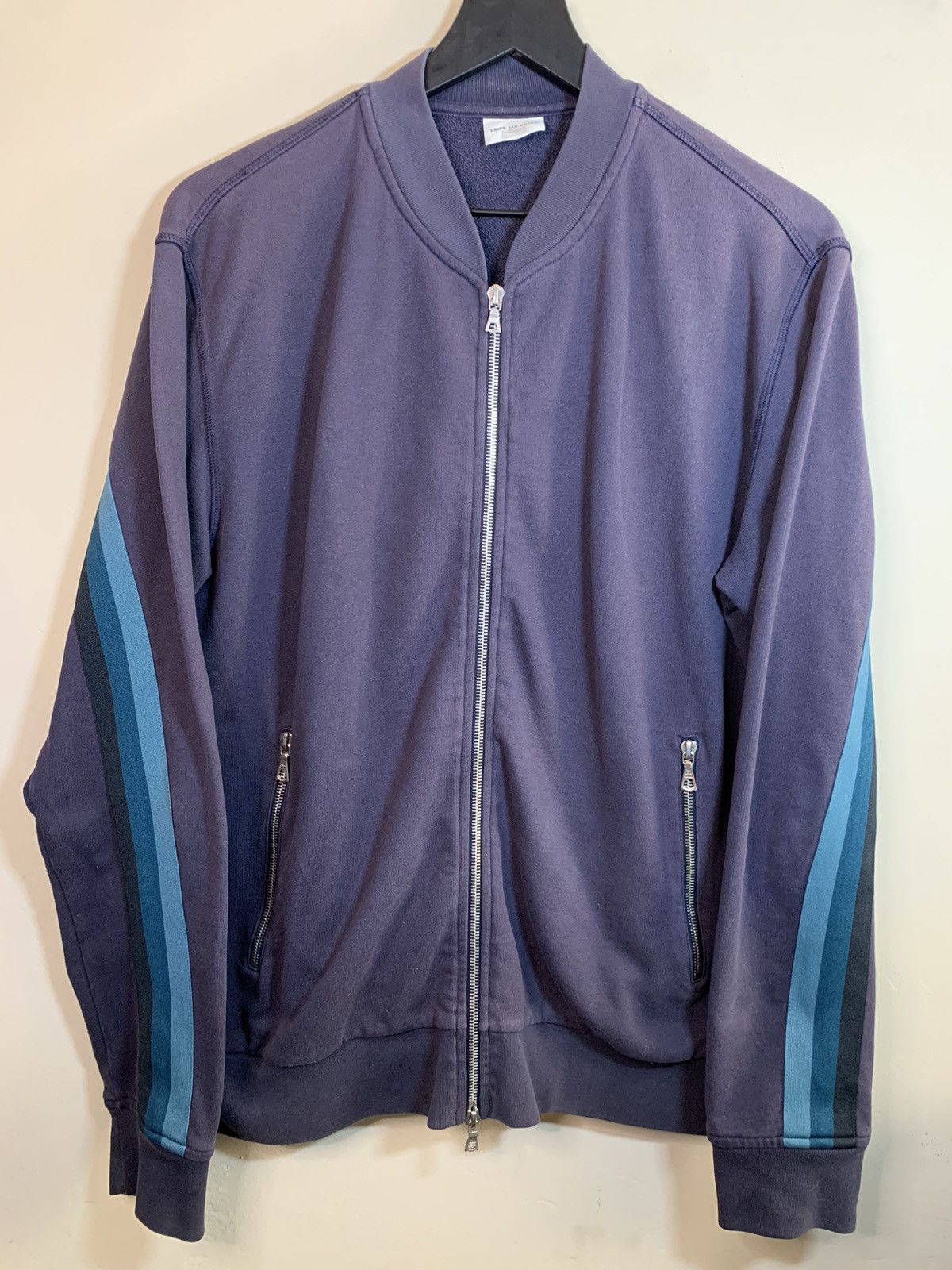Designer × Dries Van Noten *RARE* Dries Van Noten Embroidered Stripe Track Jacket - L Size US L / EU 52-54 / 3 - 1 Thumbnail