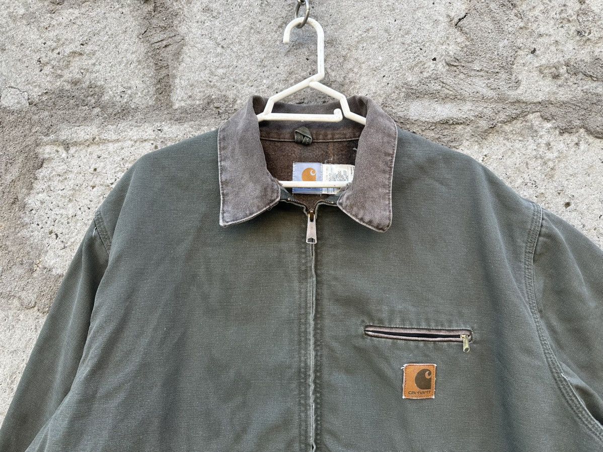 Carhartt × Vintage Vintage Carhartt Detroit jacket J76 MOS ( military olive) Size US XXL / EU 58 / 5 - 6 Thumbnail