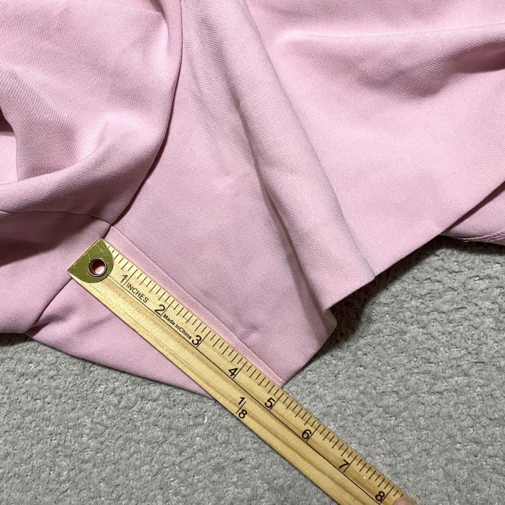 Abercrombie & Fitch Abercrombie & Fitch Womens Plus 22 Pink Chino Shorts High Rise NWT Vintage? Size 40" / US 18 - 5 Thumbnail