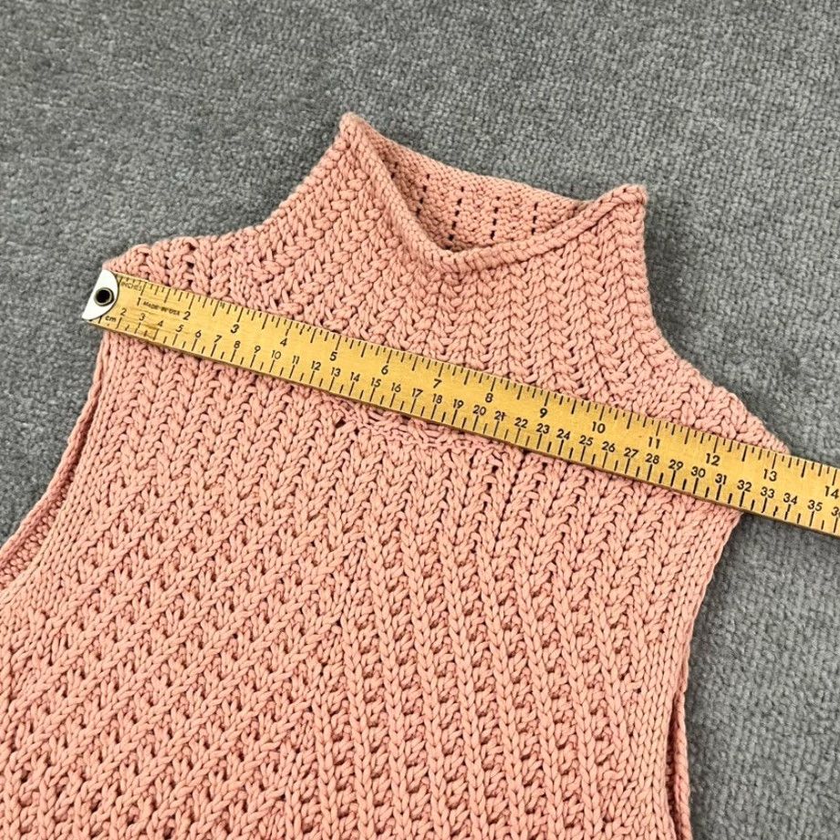 Alice + Olivia ALICE + OLIVIA Abbot Sweater Womens XS Pink Mock Neck Knit Tunic Casual Classic Size XS / US 0-2 / IT 36-38 - 7 Thumbnail