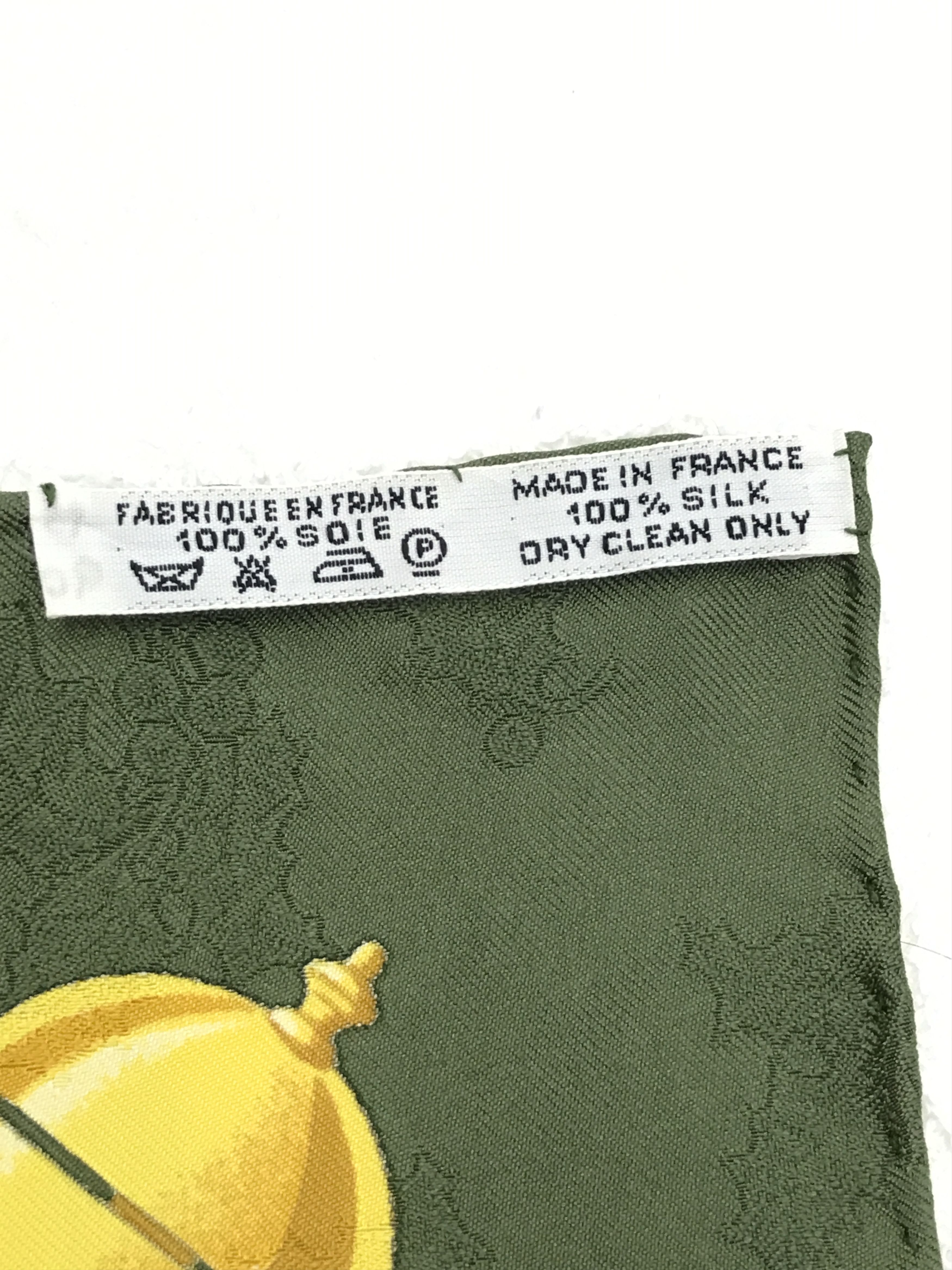 Hermes Vintage Hermes Silk Scarf Size ONE SIZE - 5 Thumbnail