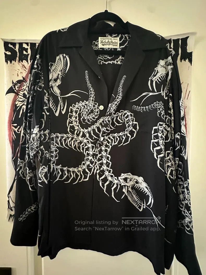 Wacko Maria WACKO MARIA Early Graphic Button-Up Shirt Size US XS / EU 42 / 0 - 5 Thumbnail