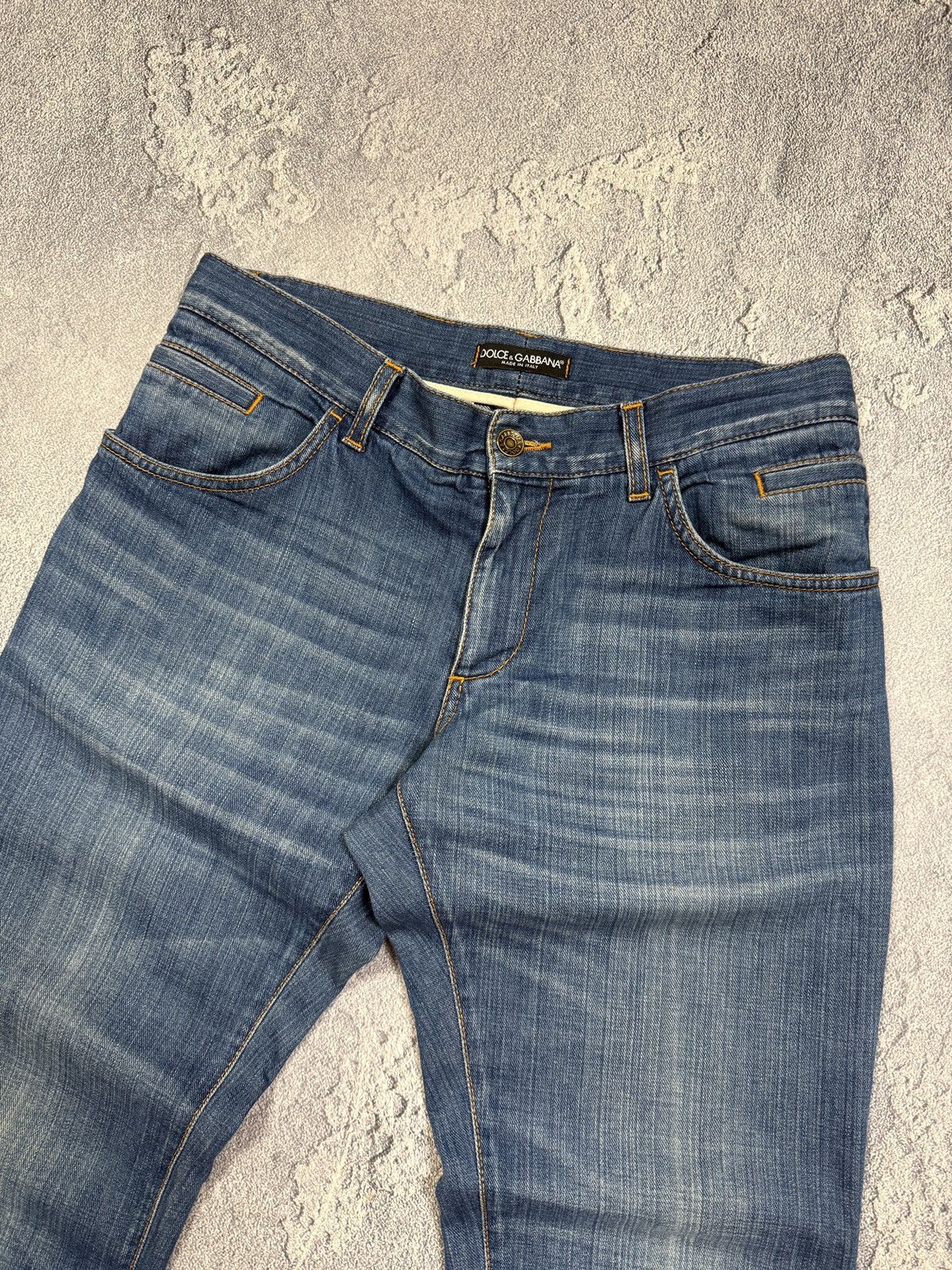 Dolce & Gabbana Vintage Dolce&Gabbana Metal Logo Jeans Size US 30 / EU 46 - 3 Thumbnail