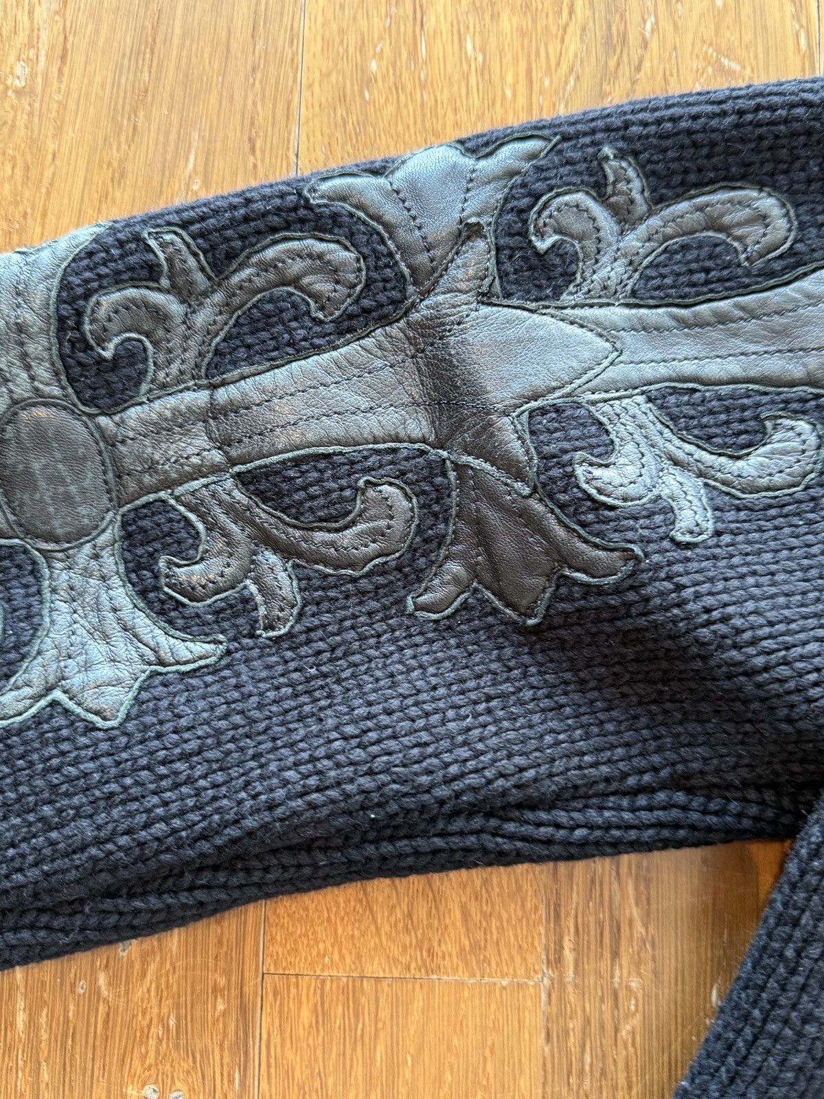 Chrome Hearts Chrome Hearts Cashmere Patches 1-of-1 Zip Up Size US L / EU 52-54 / 3 - 16 Thumbnail