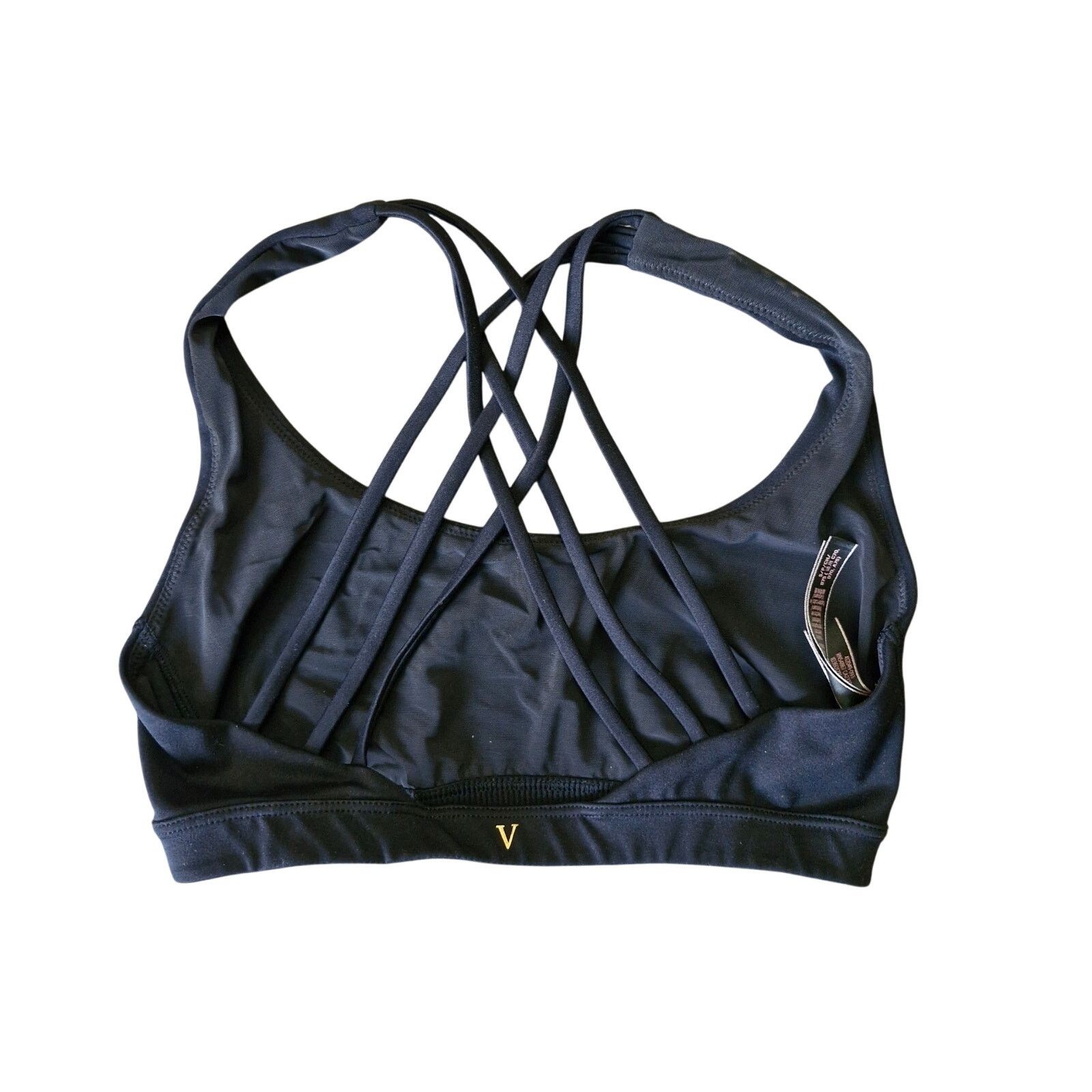 Victoria's Secret Victoria’s Secret Black Sports Bra Women’s Size S Crossback Size S / US 4 / IT 40 - 3 Thumbnail