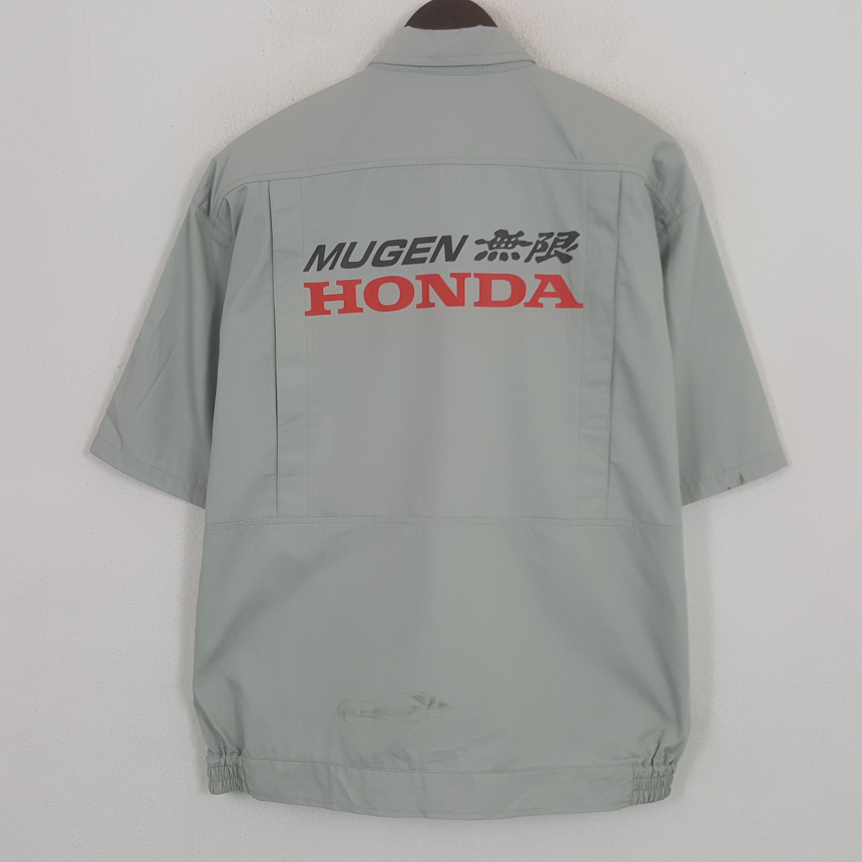 Honda × Japanese Brand × Vintage Vintage Mugen Honda Custom Art Racing Uniform Jacket Size US L / EU 52-54 / 3 - 1 Thumbnail