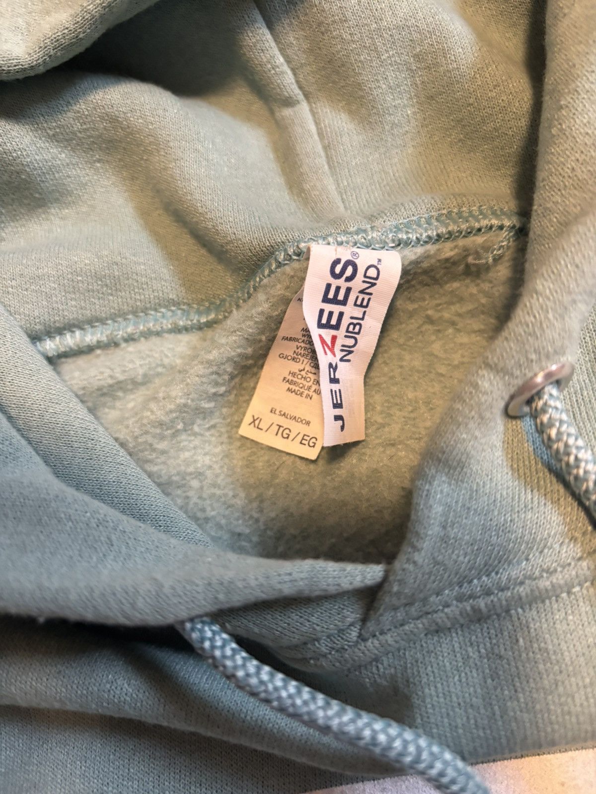 Jerzees Mint Green Visit Philadelphia Tourism Hoodie Size US XL / EU 56 / 4 - 2 Thumbnail