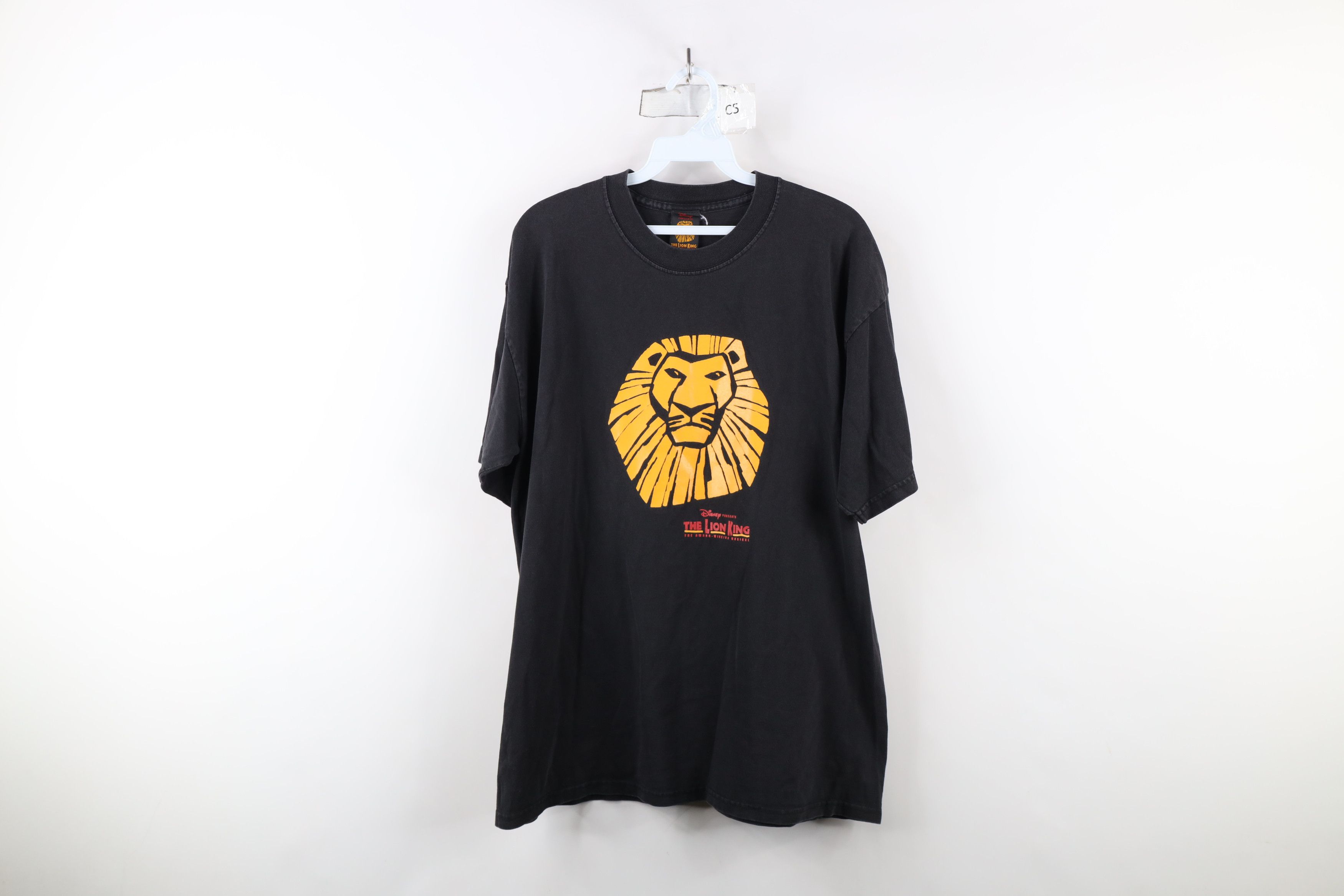 Disney × Vintage Vintage Disney Spell Out The Lion King Musical T-Shirt USA Size US L / EU 52-54 / 3 - 1 Thumbnail