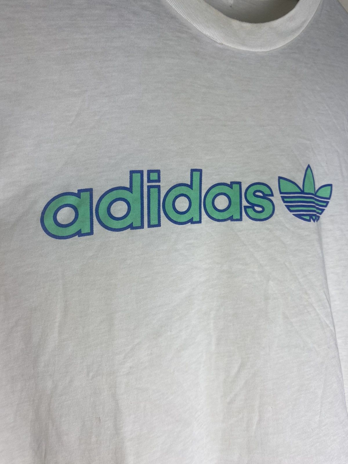 Adidas × Descente True Vintage Adidas T shirt Size US S / EU 44-46 / 1 - 3 Thumbnail