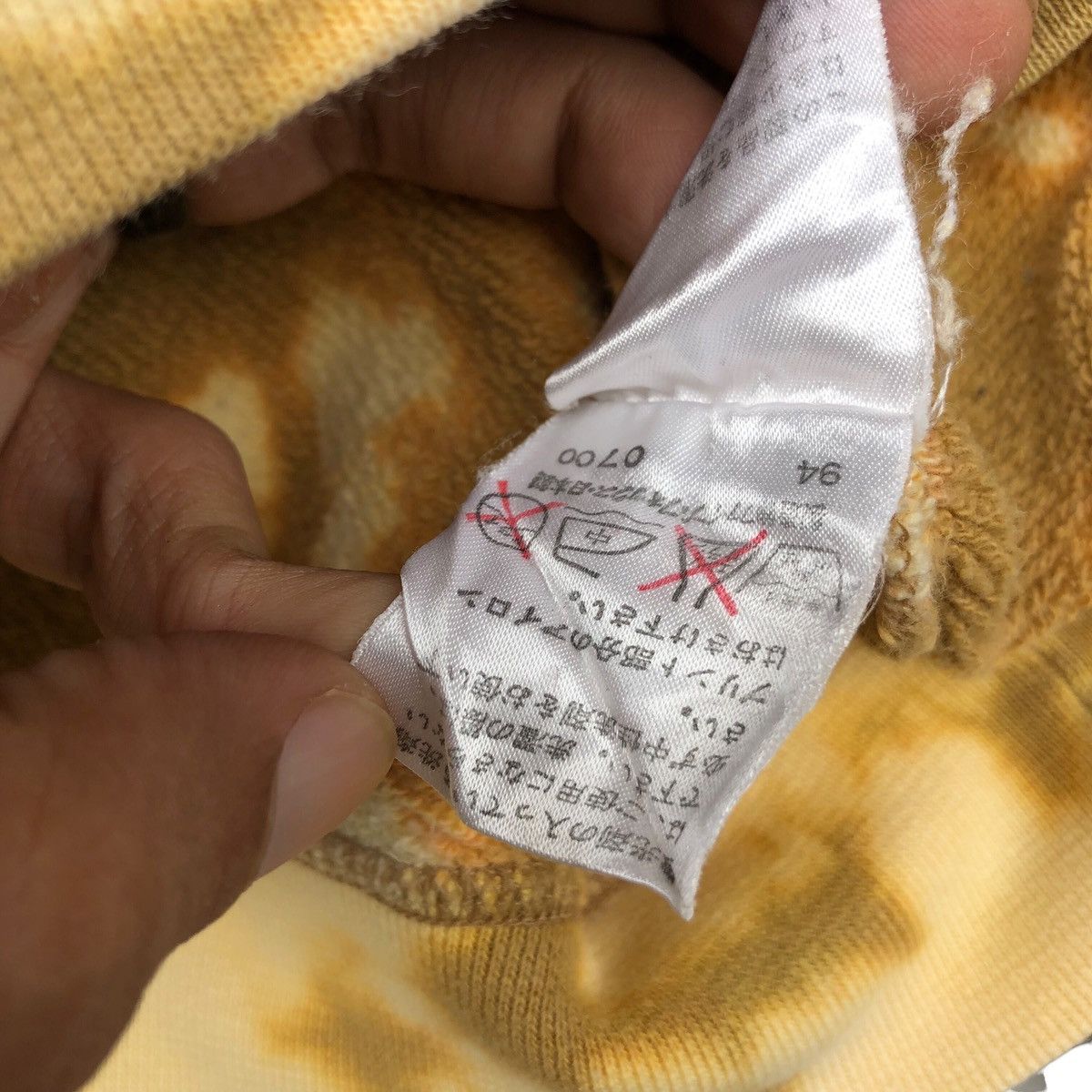 Comme Ca Ism × If Six Was Nine × Japanese Brand COMME CA DU tie dye sweatshirt Size US L / EU 52-54 / 3 - 7 Thumbnail