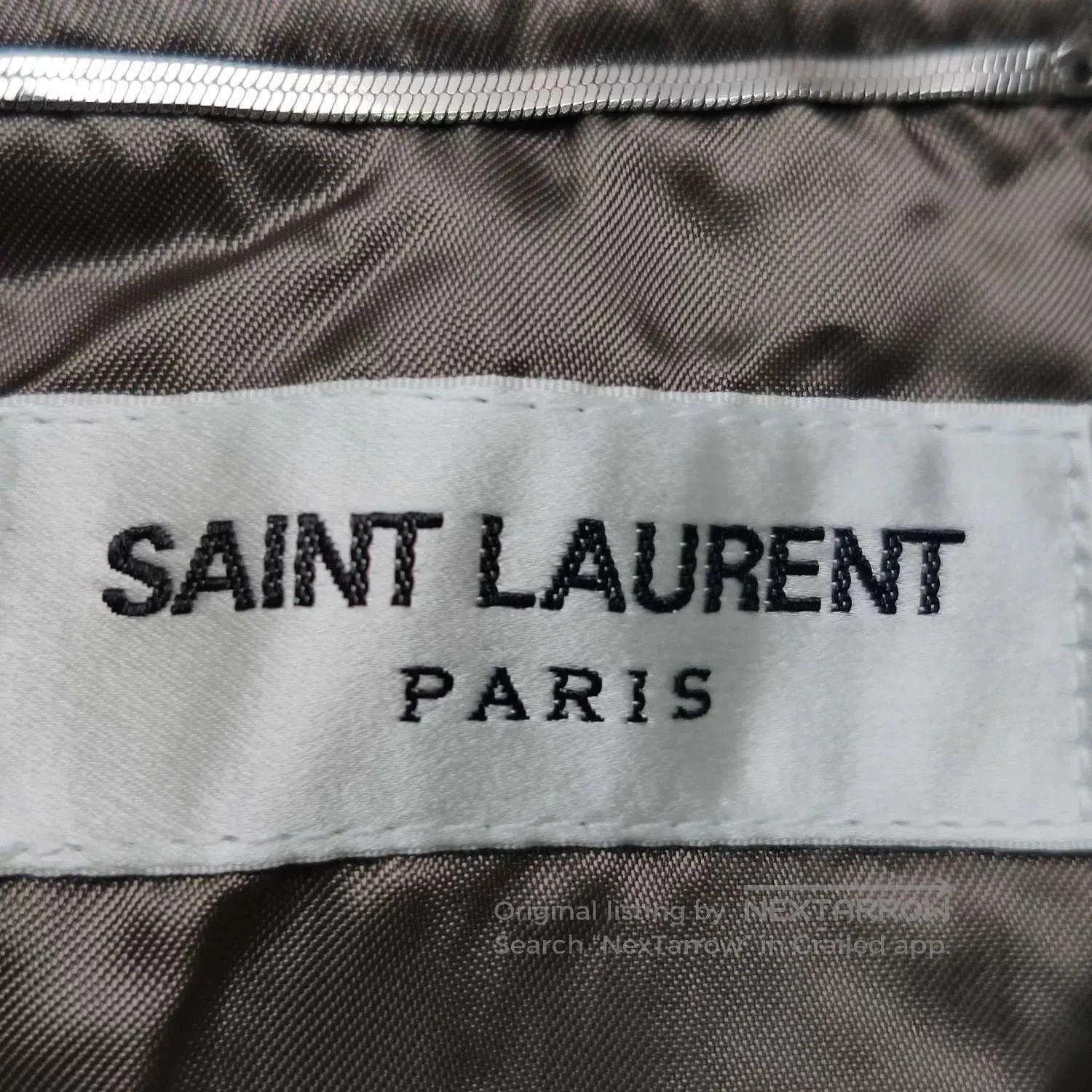 Saint Laurent Paris Saint Laurent Paris Brown Bomber Jacket. Size US S / EU 44-46 / 1 - 5 Thumbnail