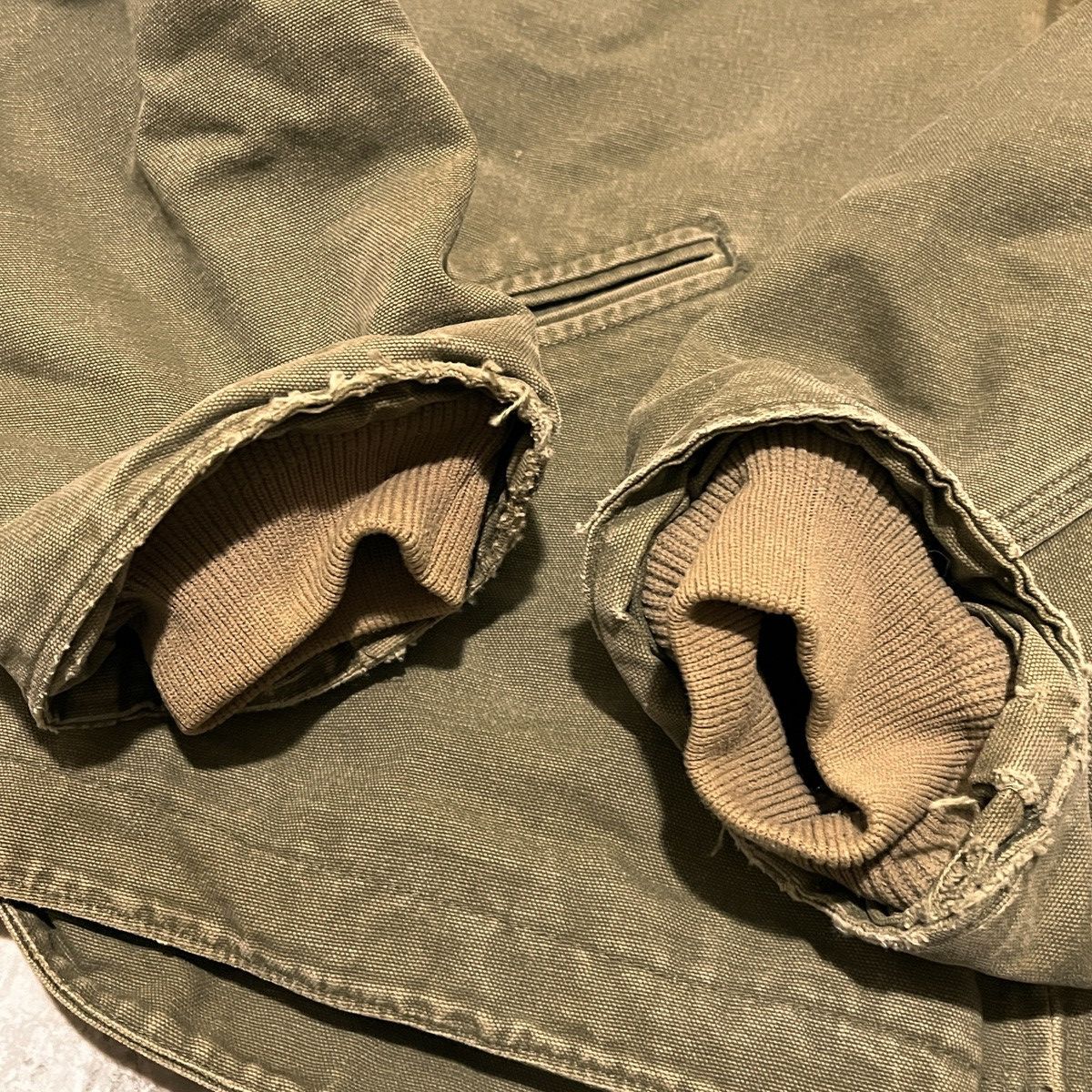 Carhartt [4XL] Vintage Carhartt Sierra Jacket - Olive / Moss Green Size US XXL / EU 58 / 5 - 5 Thumbnail