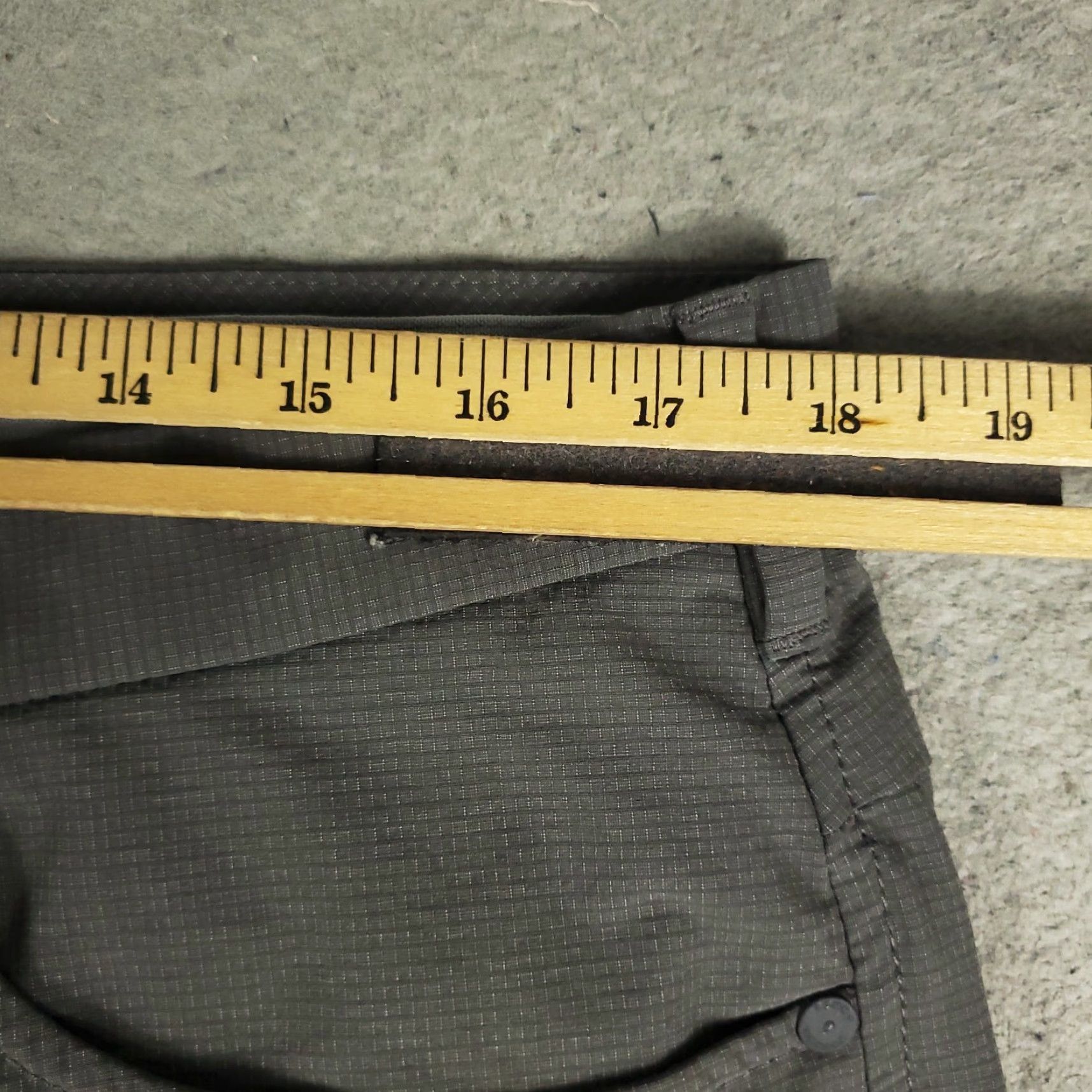Tommy Bahama Tommy Bahama Pants Mens 36x32 Gray Nylon Stretch Flat Front Chino Trousers Size US 36 / EU 52 - 3 Thumbnail