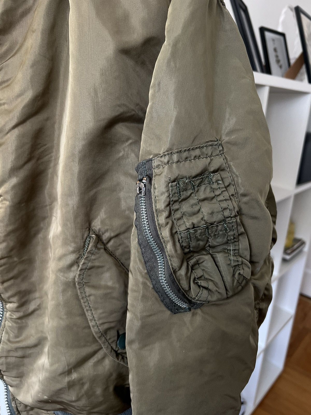 Other Vintage ALPHA Made In Usa USAF MA-1 Bomber Jacket Size US M / EU 48-50 / 2 - 3 Thumbnail