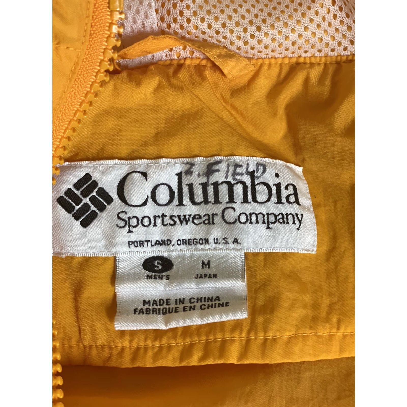 Vintage VINTAGE Columbia Sport Jacket Anorak Half Zip Hood Windbreaker Small S Mens XL? Size US S / EU 44-46 / 1 - 7 Thumbnail