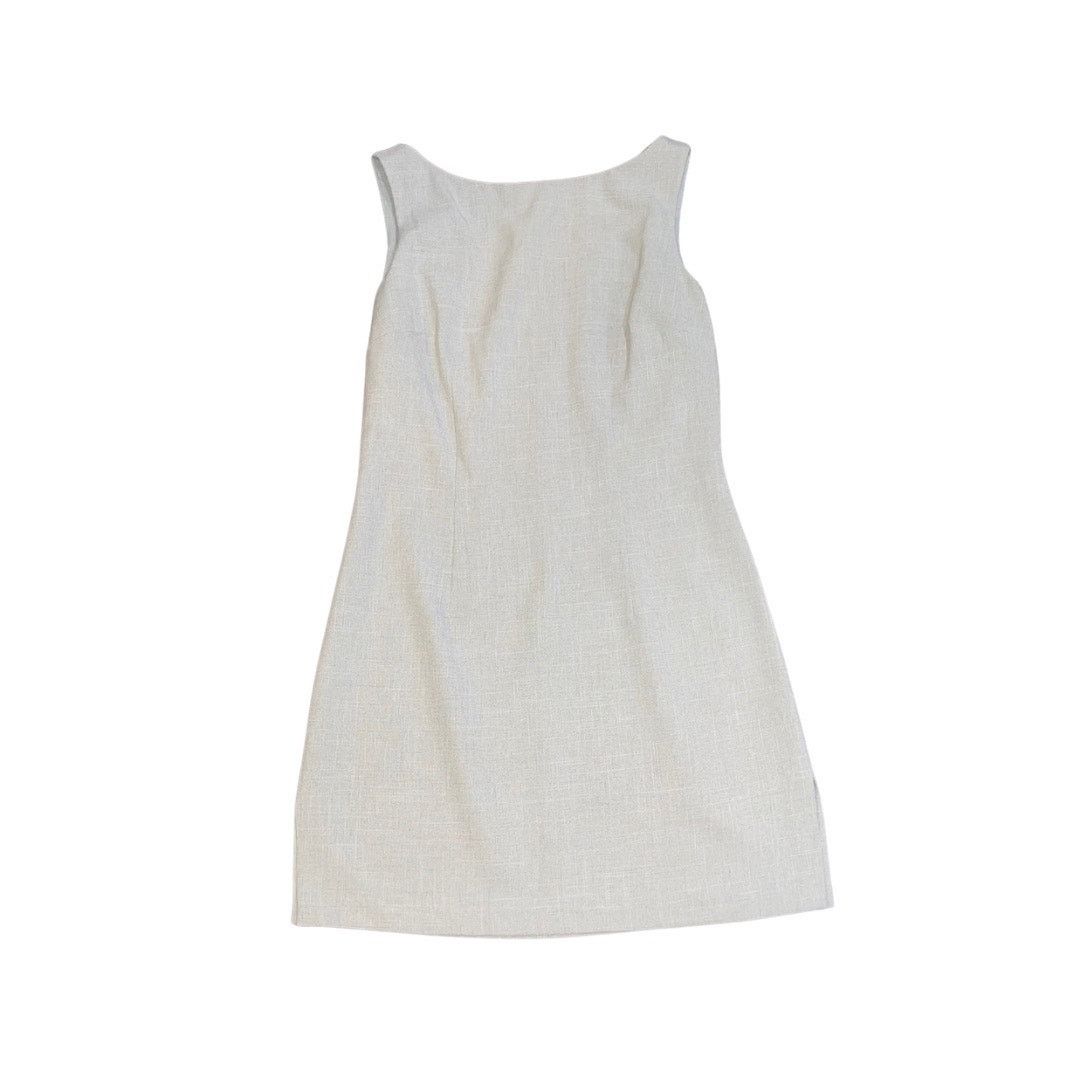 XOXO XOXO Juniors Sleeveless Gray Short Sheath Dress Y2K Career Size M / US 6-8 / IT 42-44 - 1 Thumbnail