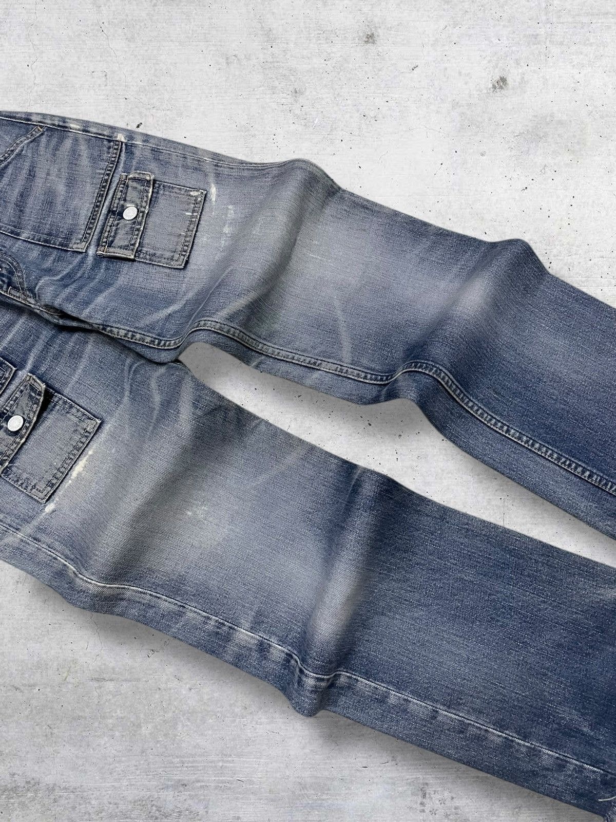 Levi's Vintage Clothing VINTAGE 302 LEVIS 90S DESIGNER BUSHPANT BLUEWASHED DENIM OG Size US 30 / EU 46 - 6 Thumbnail