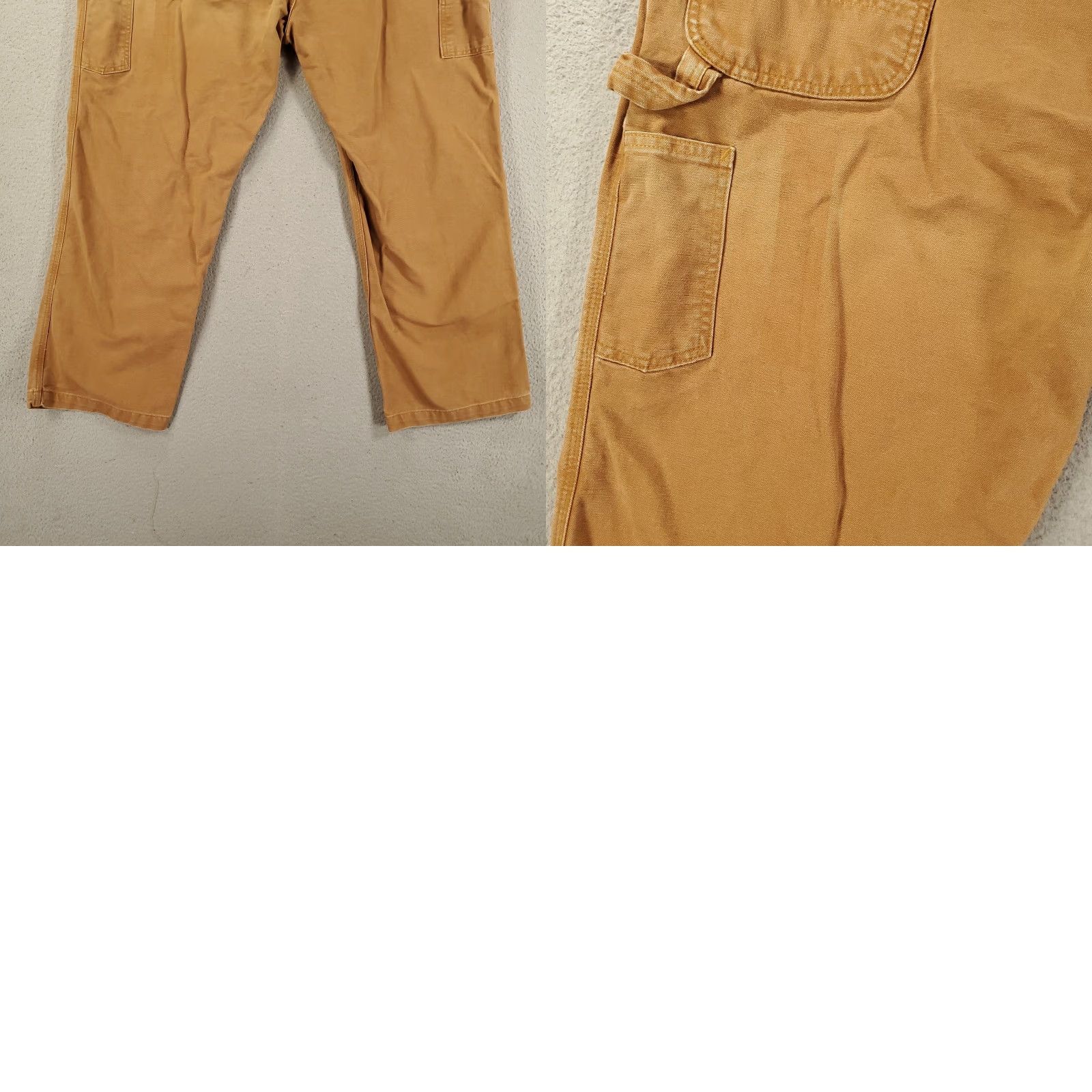 Carhartt Carhartt Canvas Pants Mens 46x30 Brown Relaxed Fit Carpenter 100097 211 Size US 30 / EU 46 - 9 Thumbnail
