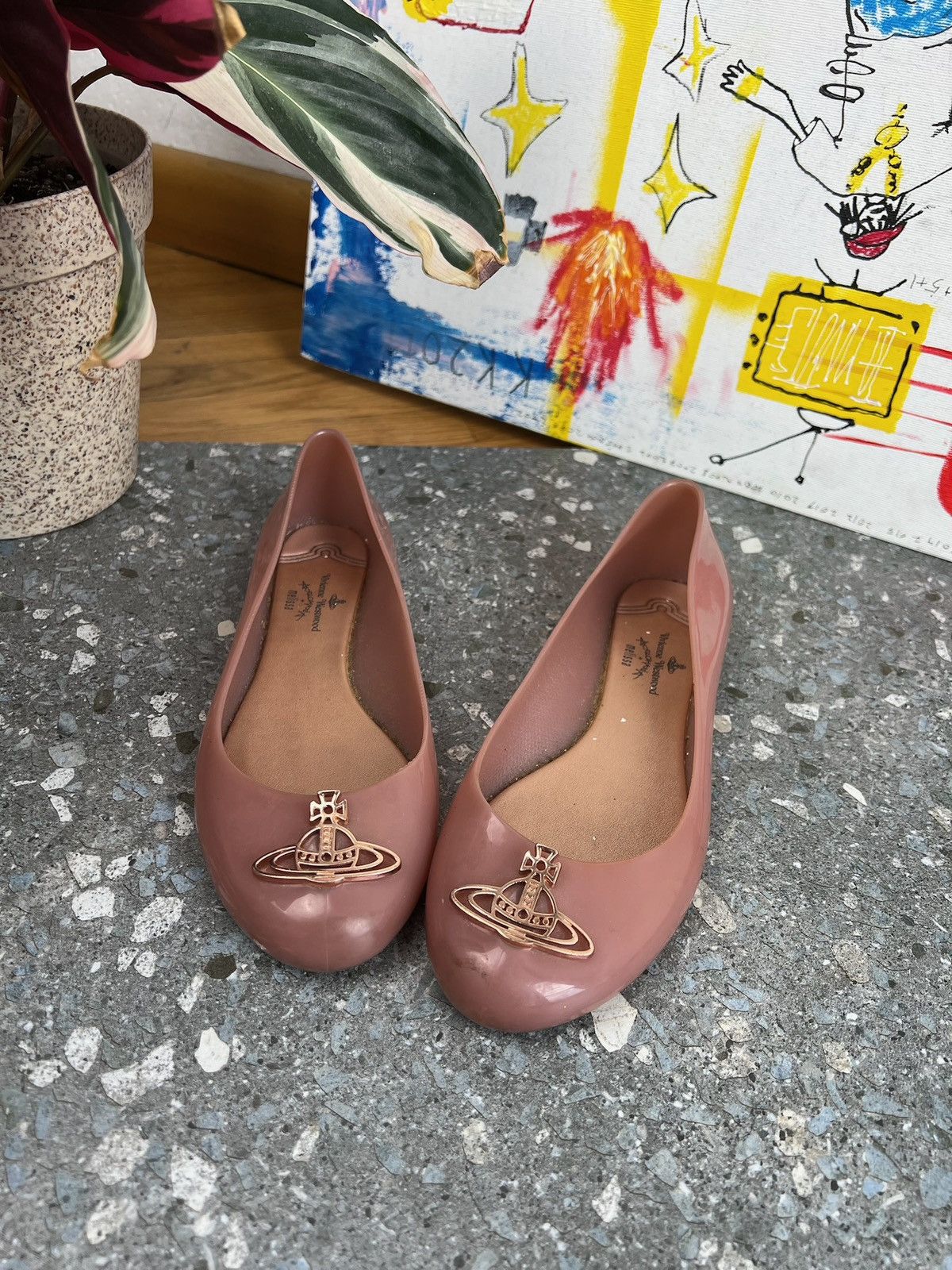 Italian Designers Luxury Vivienne Westwood Vivienne Westwood Melissa Ballet Flats Grailed