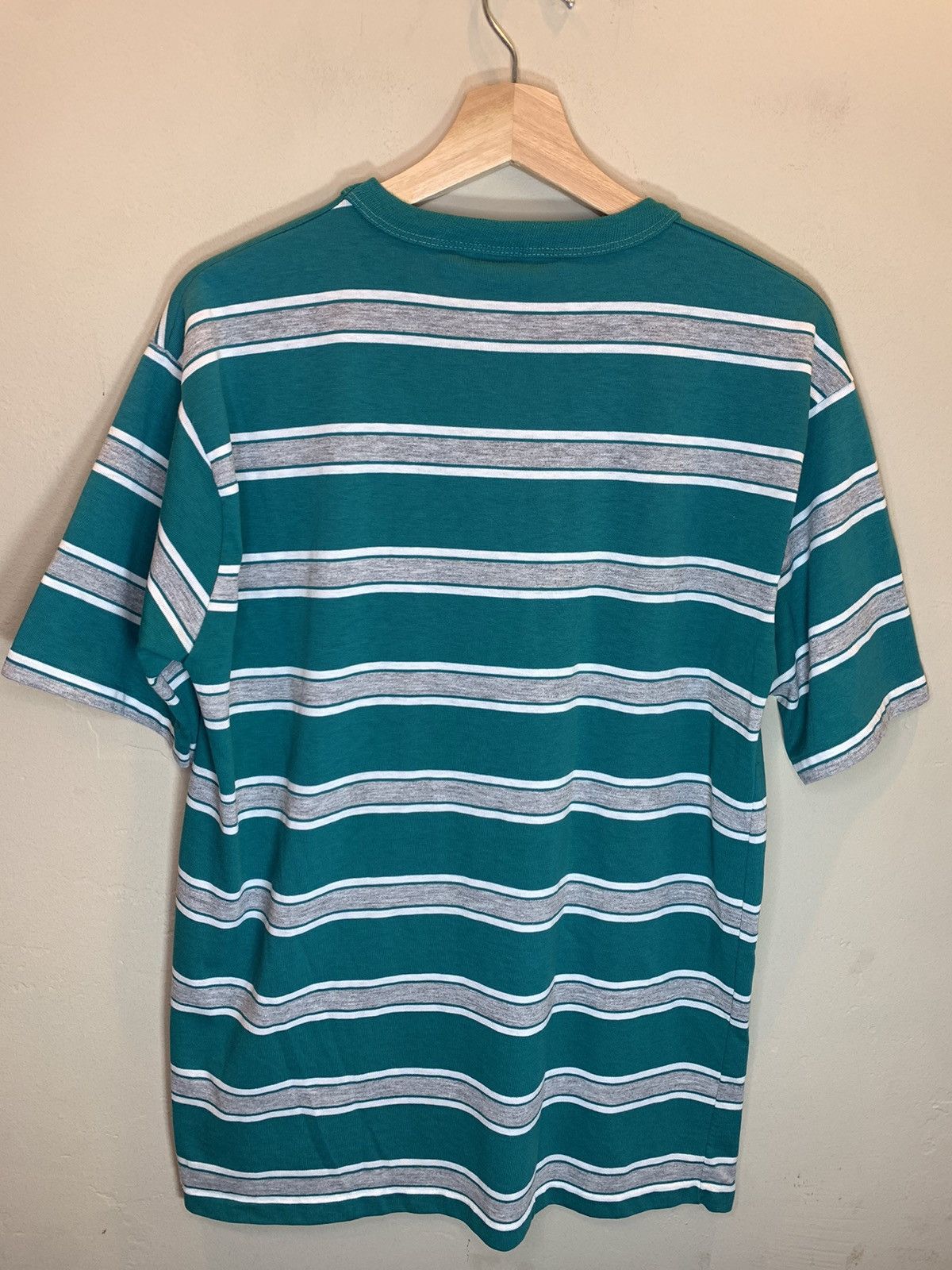 Vintage *RARE* Vintage Single Stitch Striped USA-Made Mervyn’s Shirt Size US L / EU 52-54 / 3 - 2 Thumbnail