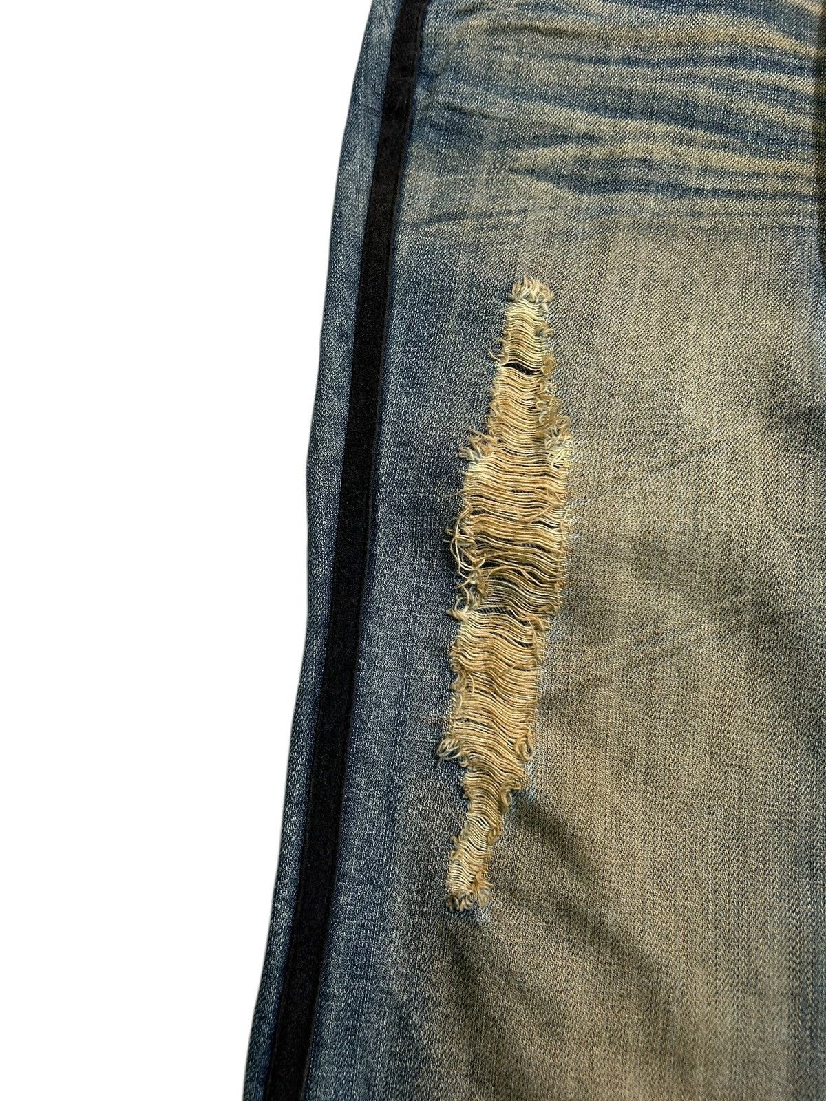 Japanese Brand × Kapital × Vintage Xfrm Flare Japanese Punk Bondage Style Denim ☠️🎌 Size US 30 / EU 46 - 5 Thumbnail
