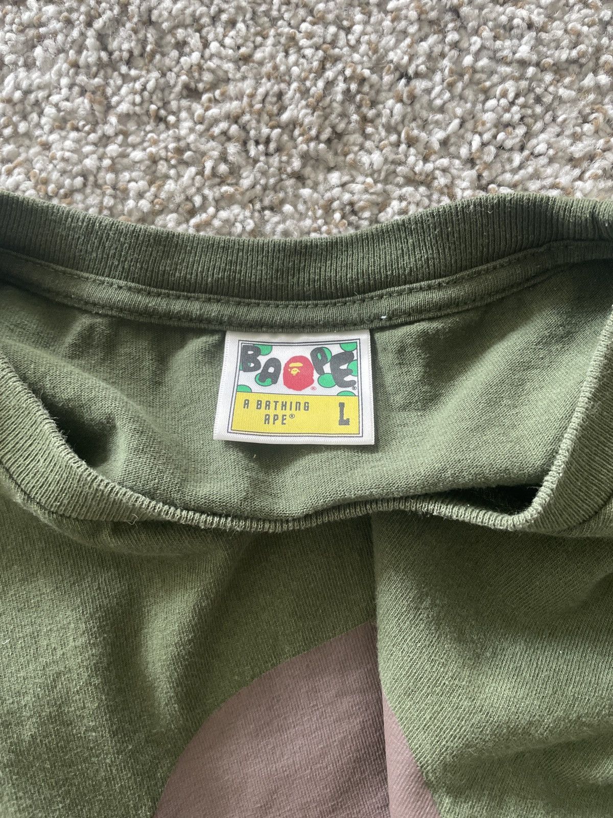 Bape BAPE Big Ape Head Tee Size US L / EU 52-54 / 3 - 3 Thumbnail