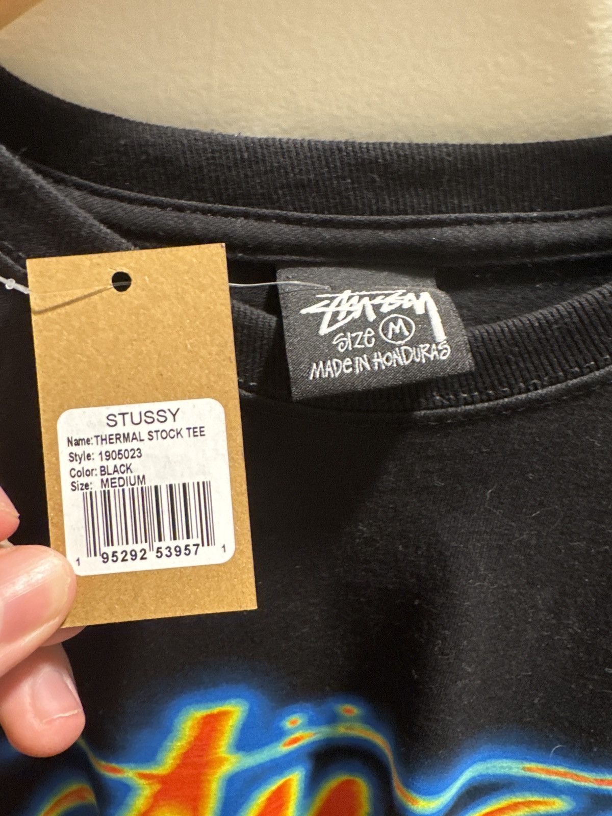 Stussy Stussy Thermal Tee New (black) (medium) Size US M / EU 48-50 / 2 - 5 Thumbnail