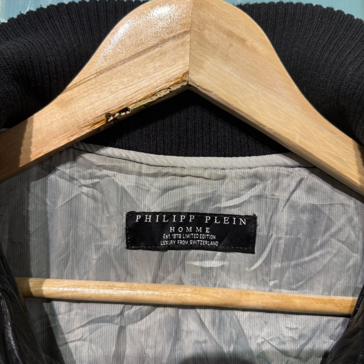 Philipp Plein Vintage Philipp Plein Leather Jacket Wildboar Size US M / EU 48-50 / 2 - 8 Thumbnail