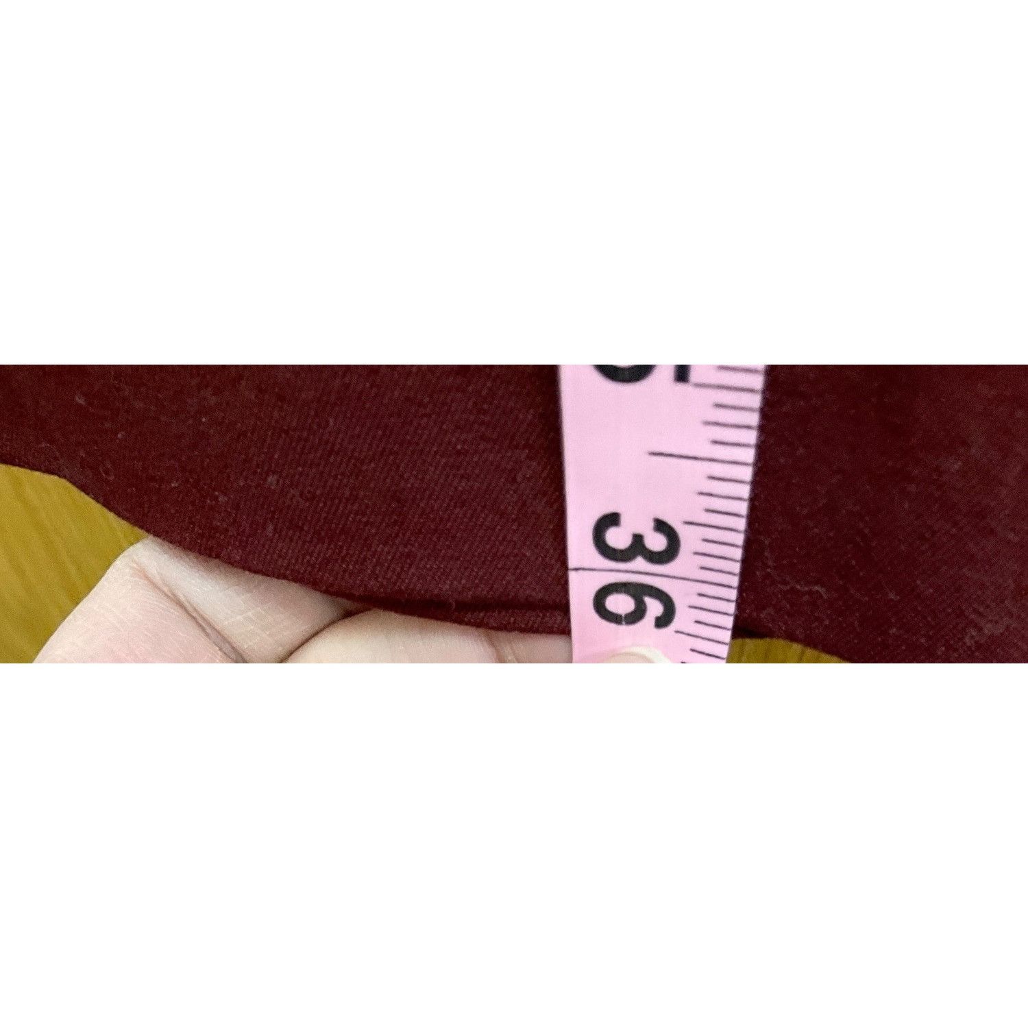 Other Womens High-Waisted Burgundy Skinny Ankle Pants Size 4 Size ONE SIZE - 8 Thumbnail