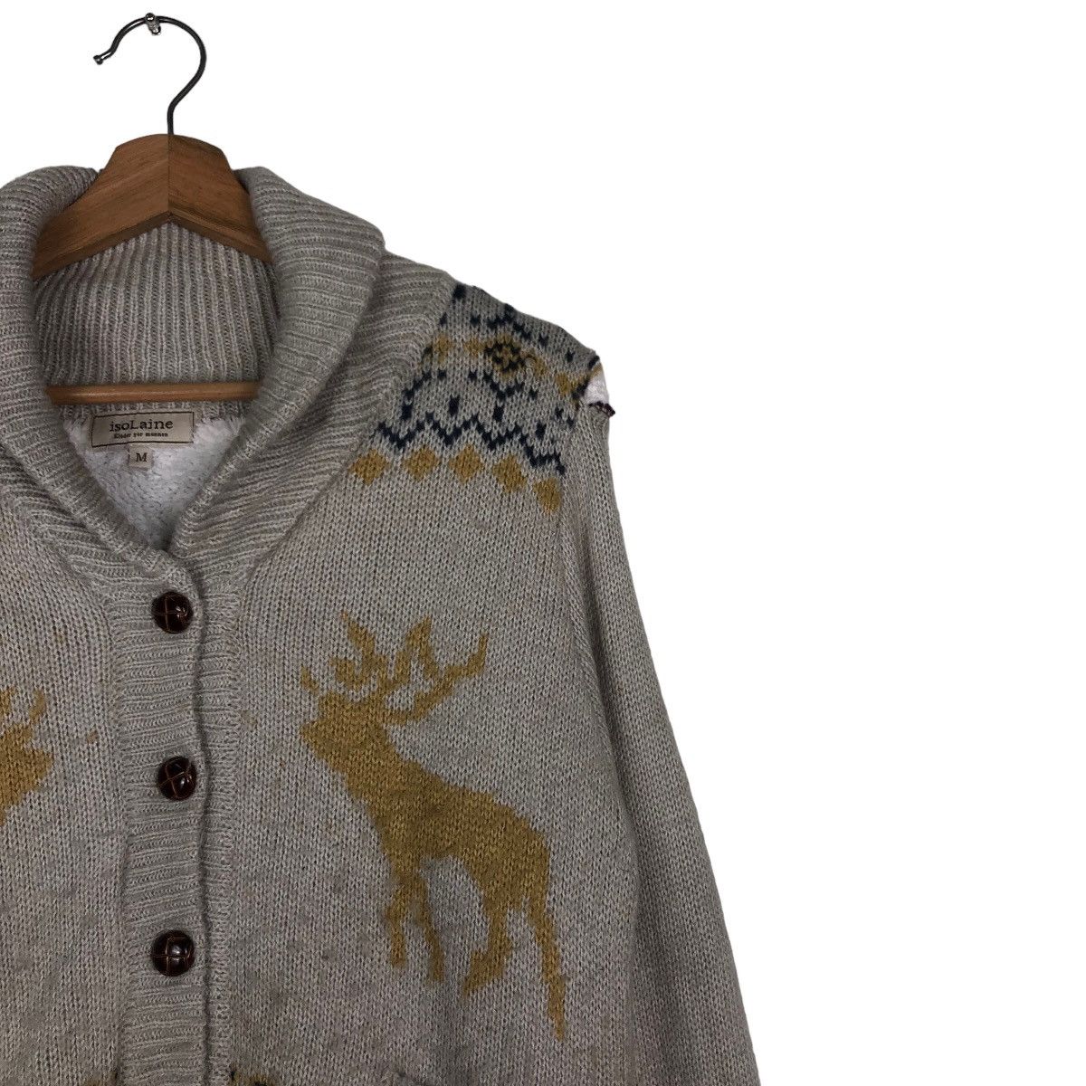 Japanese Brand 🔥Vintage Cardigan Jumper Design Isolaine Japan Issey Miyake Size US M / EU 48-50 / 2 - 6 Thumbnail