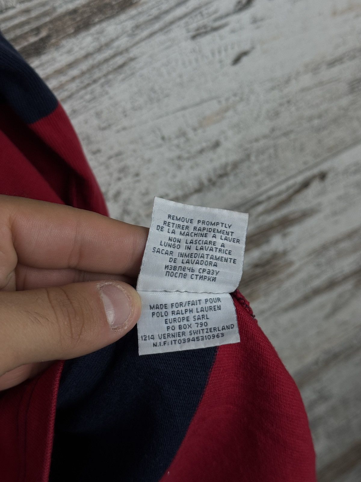 Polo Ralph Lauren Mens Vintage Polo Ralph Lauren rugby sweatshirt jacket rare Size US L / EU 52-54 / 3 - 11 Thumbnail