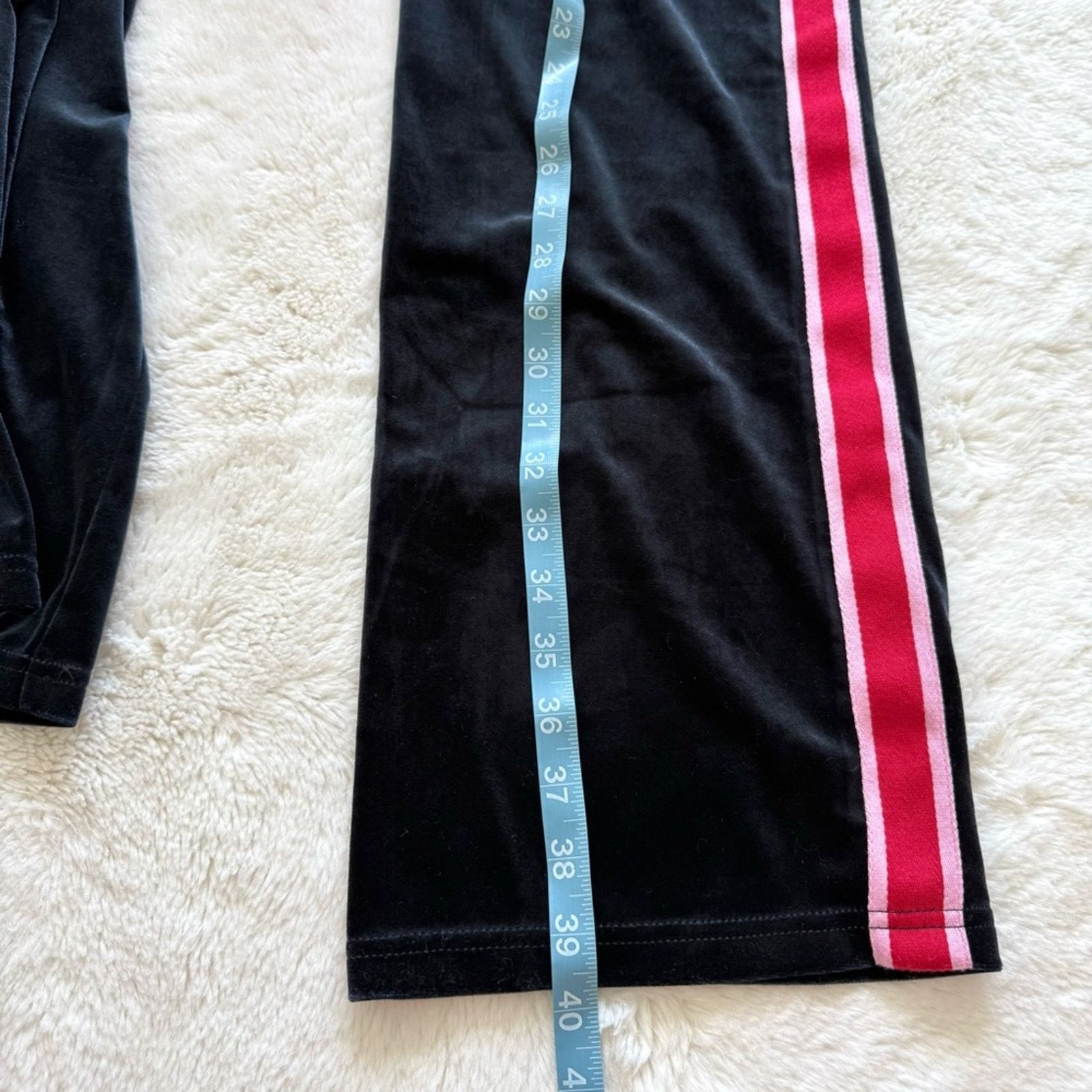 Abercrombie & Fitch Abercrombie&Fitch women blue velvet pants size XS Size 24" / US 00 / IT 34 - 8 Thumbnail