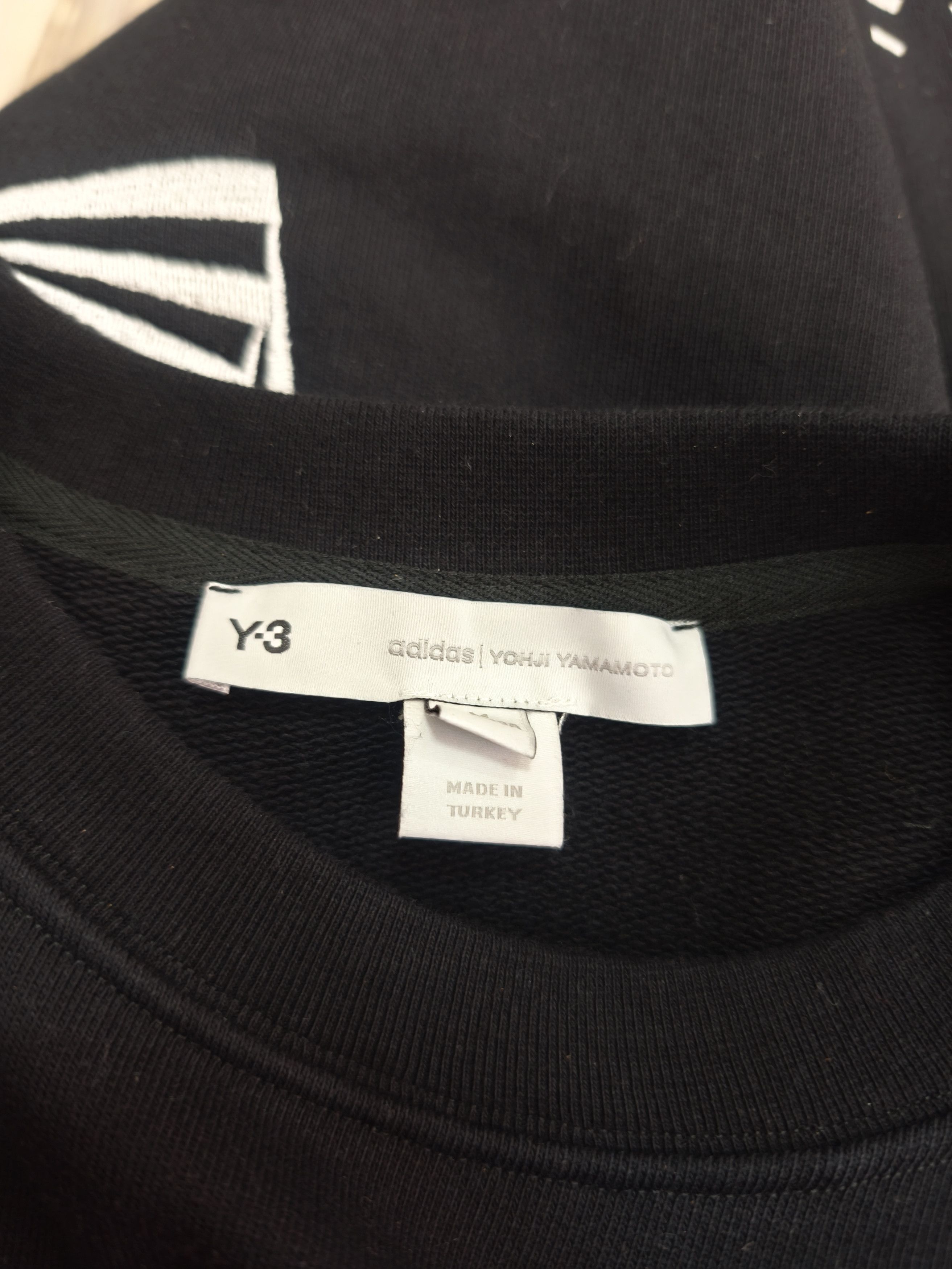 Y-3 Yohji Yamamoto Y-3 OPTIMISTIC ILLUSIONS SWEATSHIRT Size US M / EU 48-50 / 2 - 7 Thumbnail