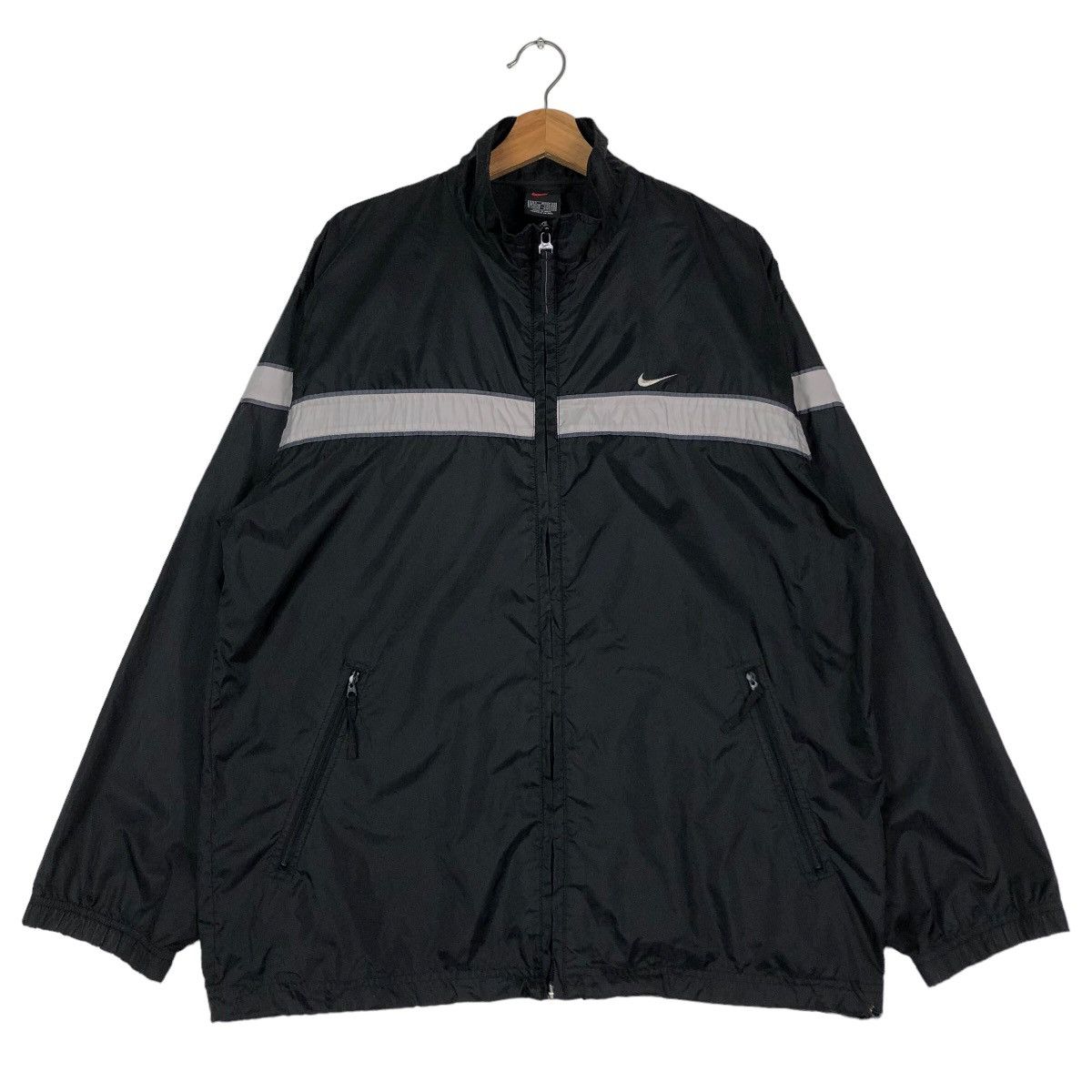 Nike 🔥Vintage Light Jacket Sports Nike Big Logo Size US S / EU 44-46 / 1 - 1 Thumbnail