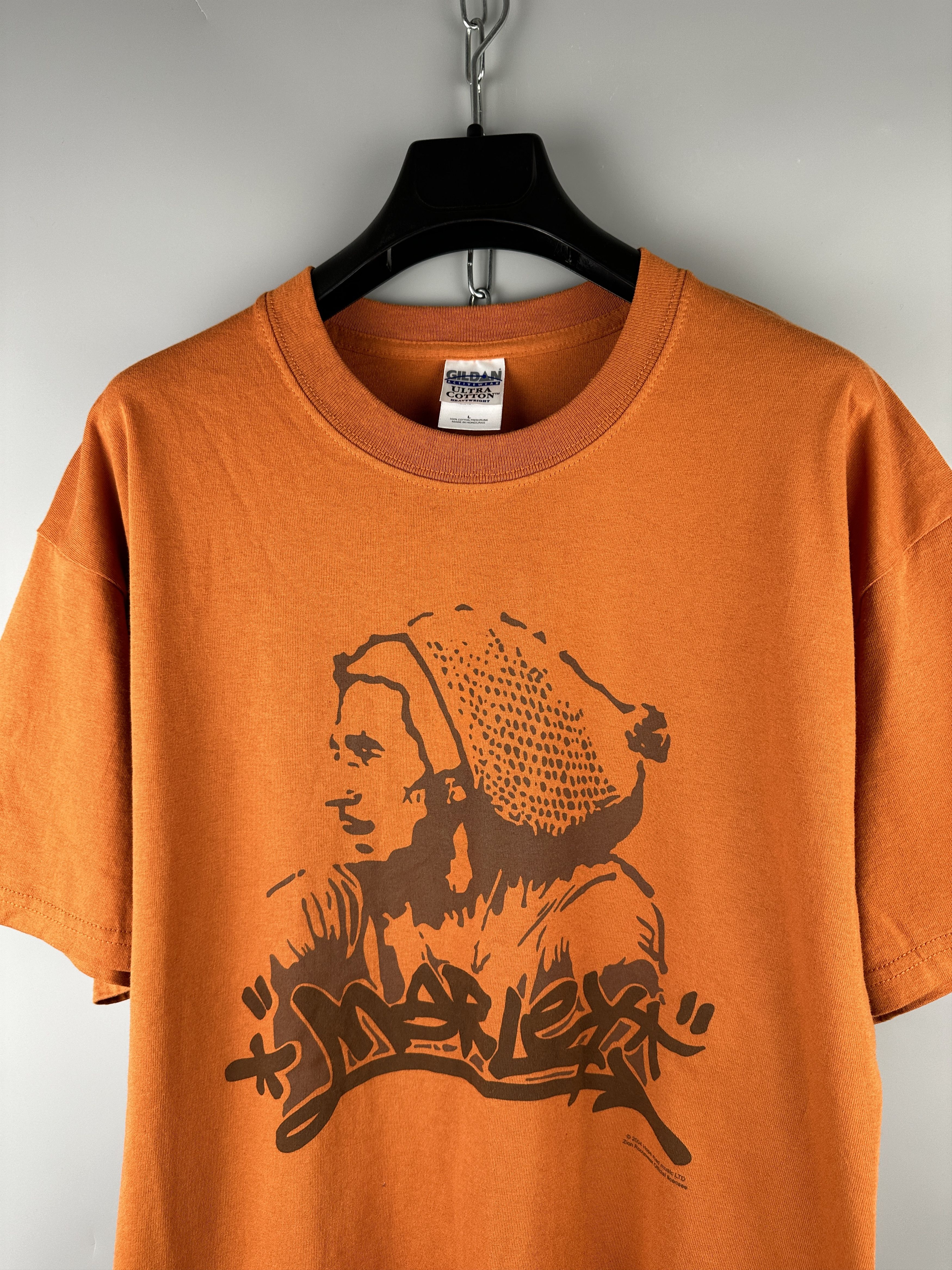 Bob Marley × Vintage × Zion Rootswear Vintage 2004 Bob Marley Zion Rootswear Tee T Shirt Size US L / EU 52-54 / 3 - 3 Thumbnail