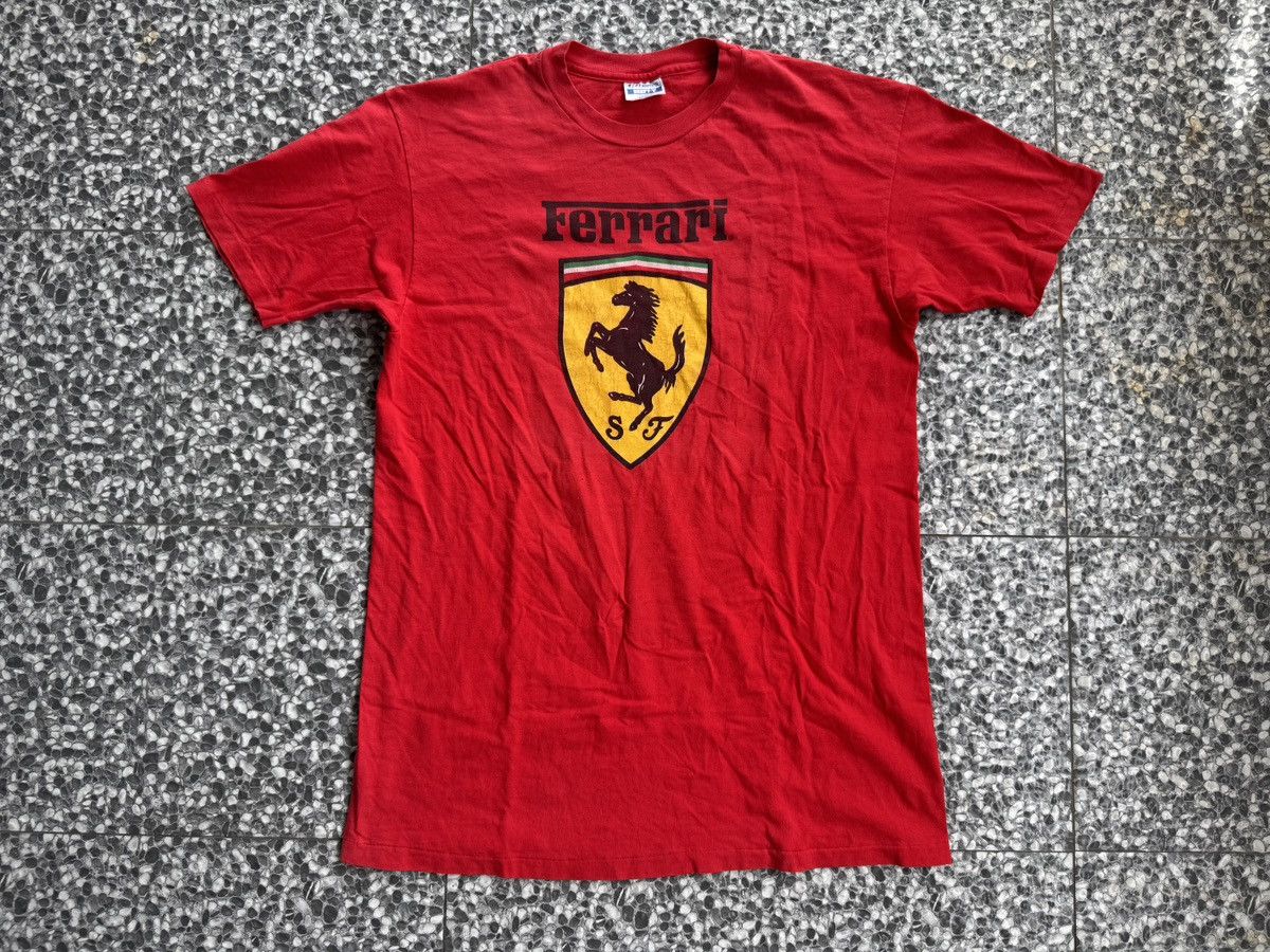 Ferrari Rare Vtg Ferrari Big Logo Size US XL / EU 56 / 4 - 1 Thumbnail