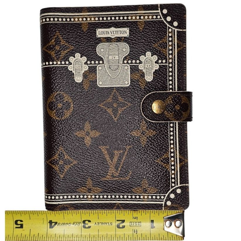 Louis Vuitton Louis Vuitton Planner Cover Monogram Agenda PM Malvoir Size ONE SIZE - 9 Thumbnail