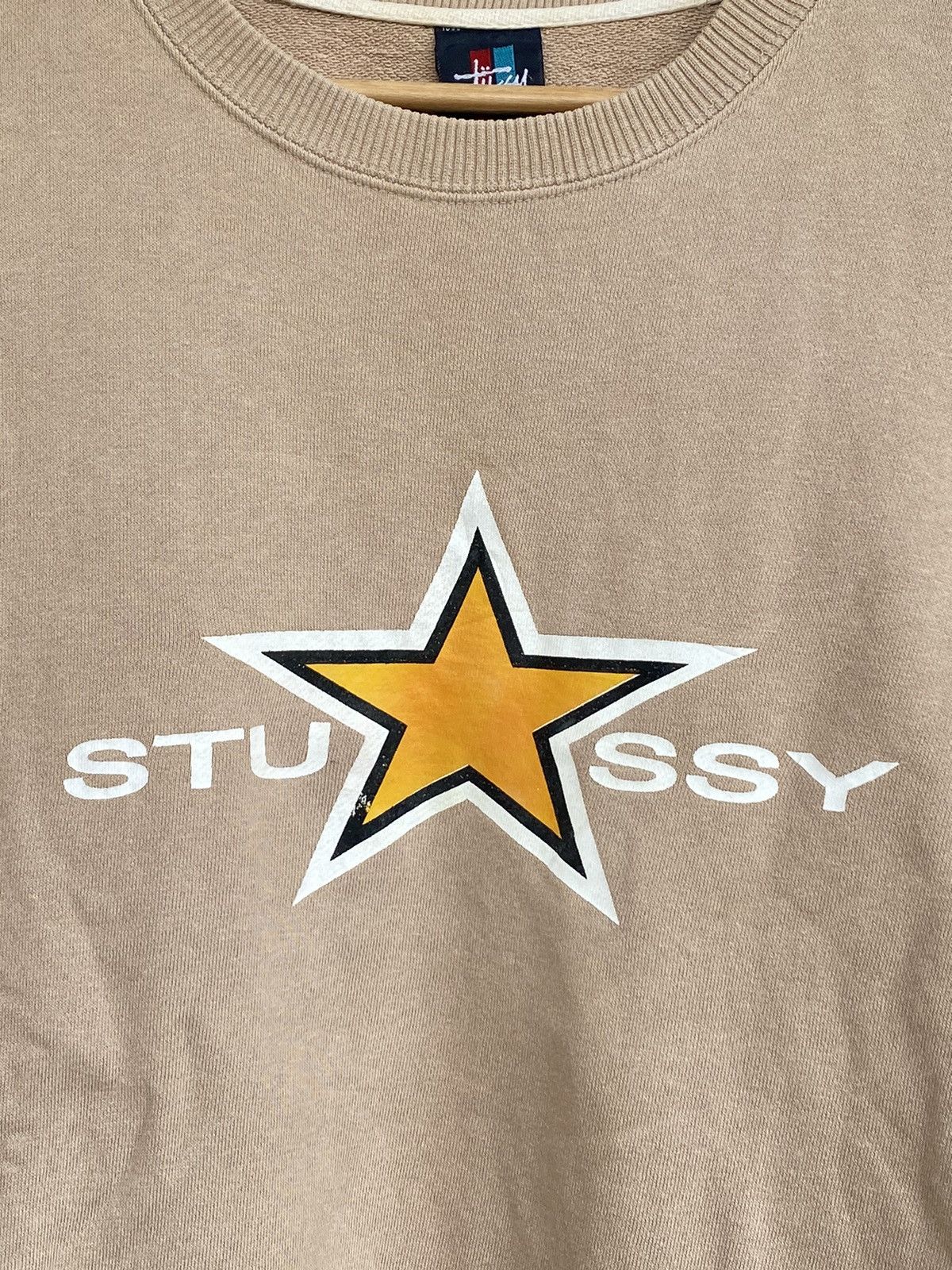 Stussy Vintage Stussy Star OG Logo Crewneck/ Travis Flacko Scott Size US L / EU 52-54 / 3 - 4 Thumbnail
