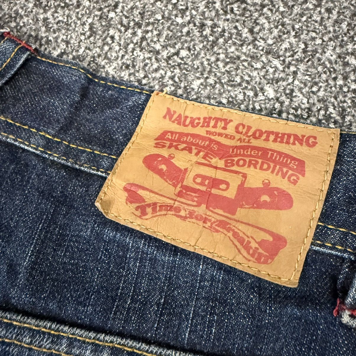 Seditionaries Y2K Japanese Streetwear Naughty Skateboard Denim Size US 32 / EU 48 - 8 Thumbnail