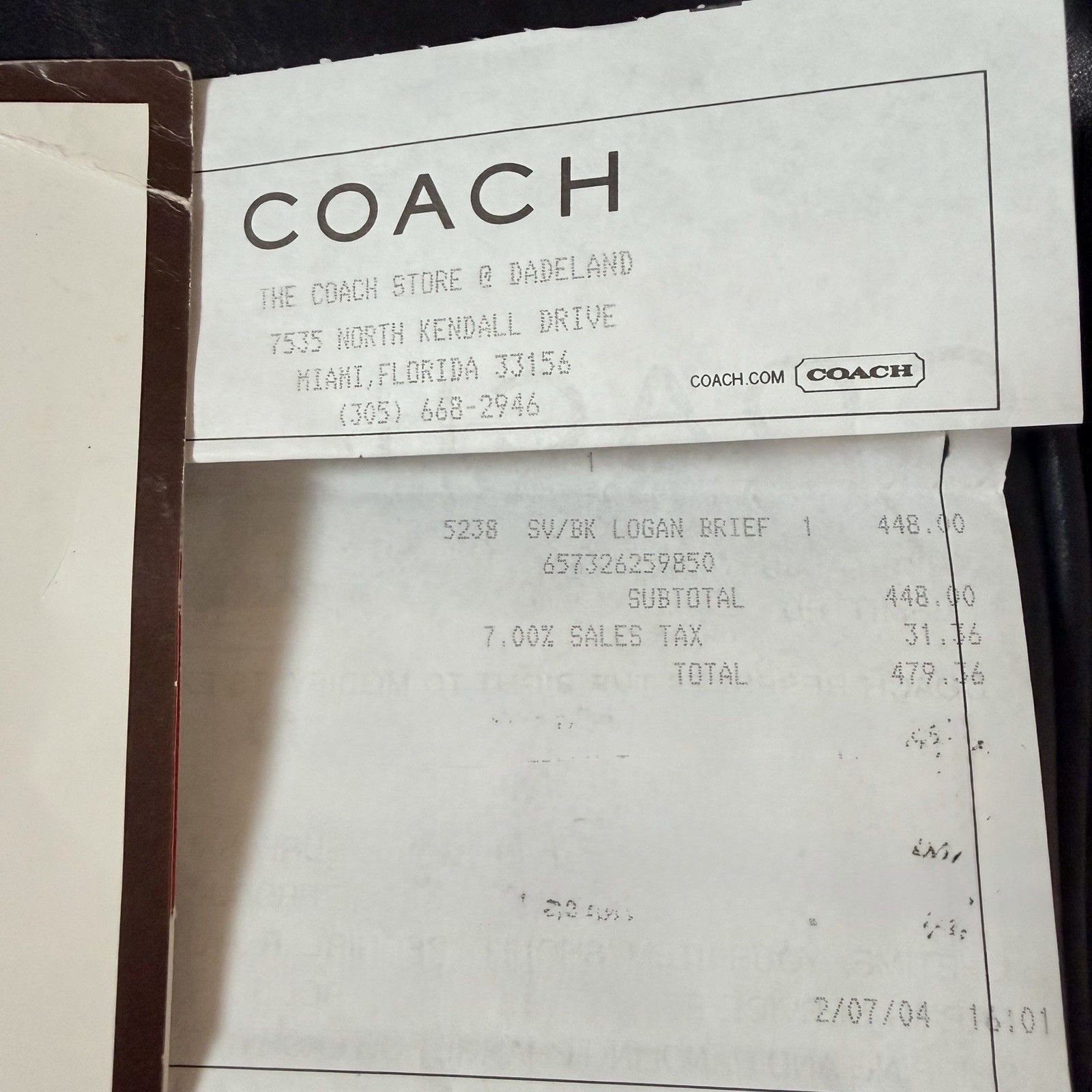 Coach Vtg Coach Logan BLK Leather Large Business Messenger Bag Size ONE SIZE - 20 Thumbnail