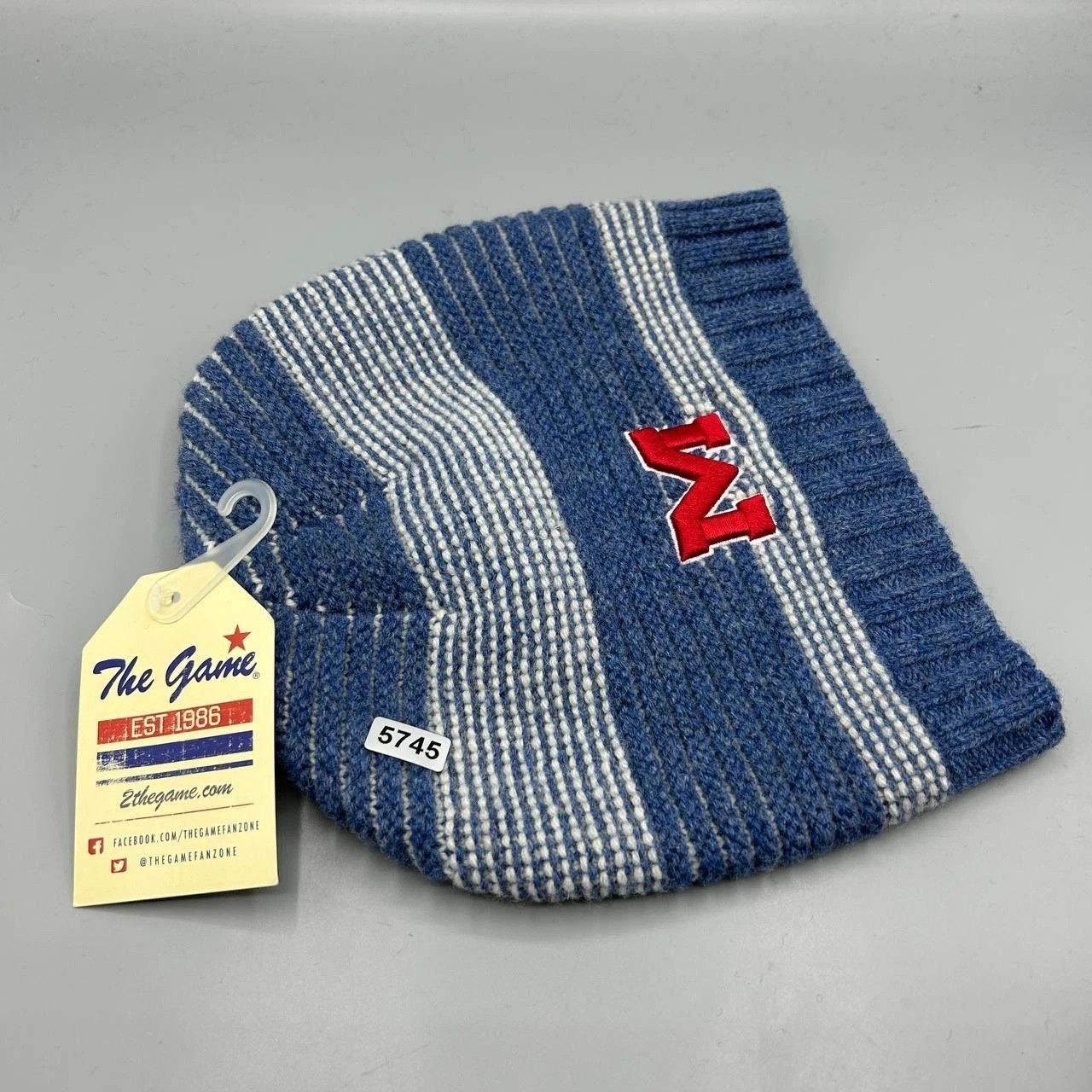 The Game Ole Miss Rebels NCAA Hat Beanie New 100% Non-Mulosed Lamb Size ONE SIZE - 7 Thumbnail