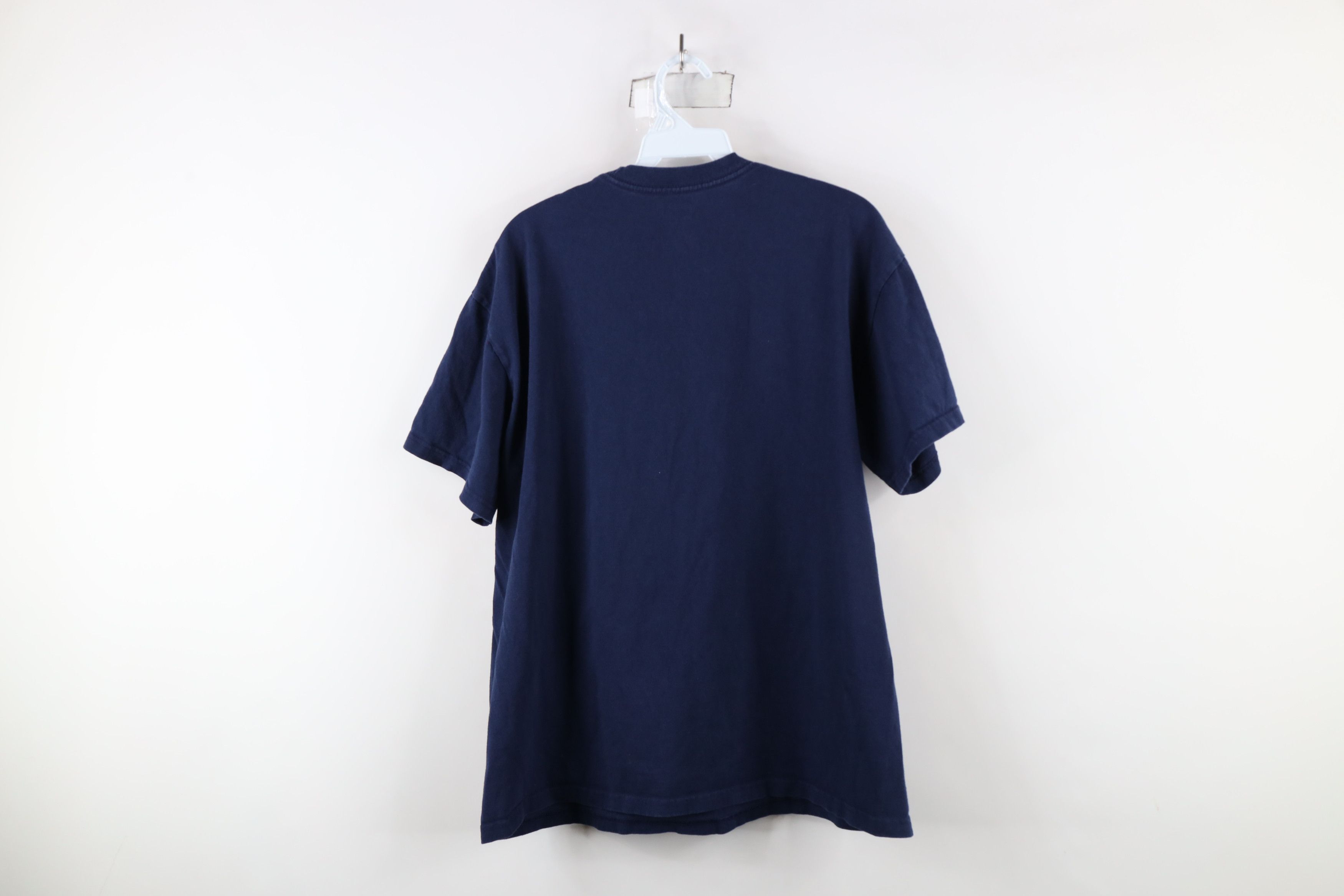 Vintage Vintage Y2K Spell Out Detroit Tigers Baseball T-Shirt Blue Size US L / EU 52-54 / 3 - 10 Thumbnail