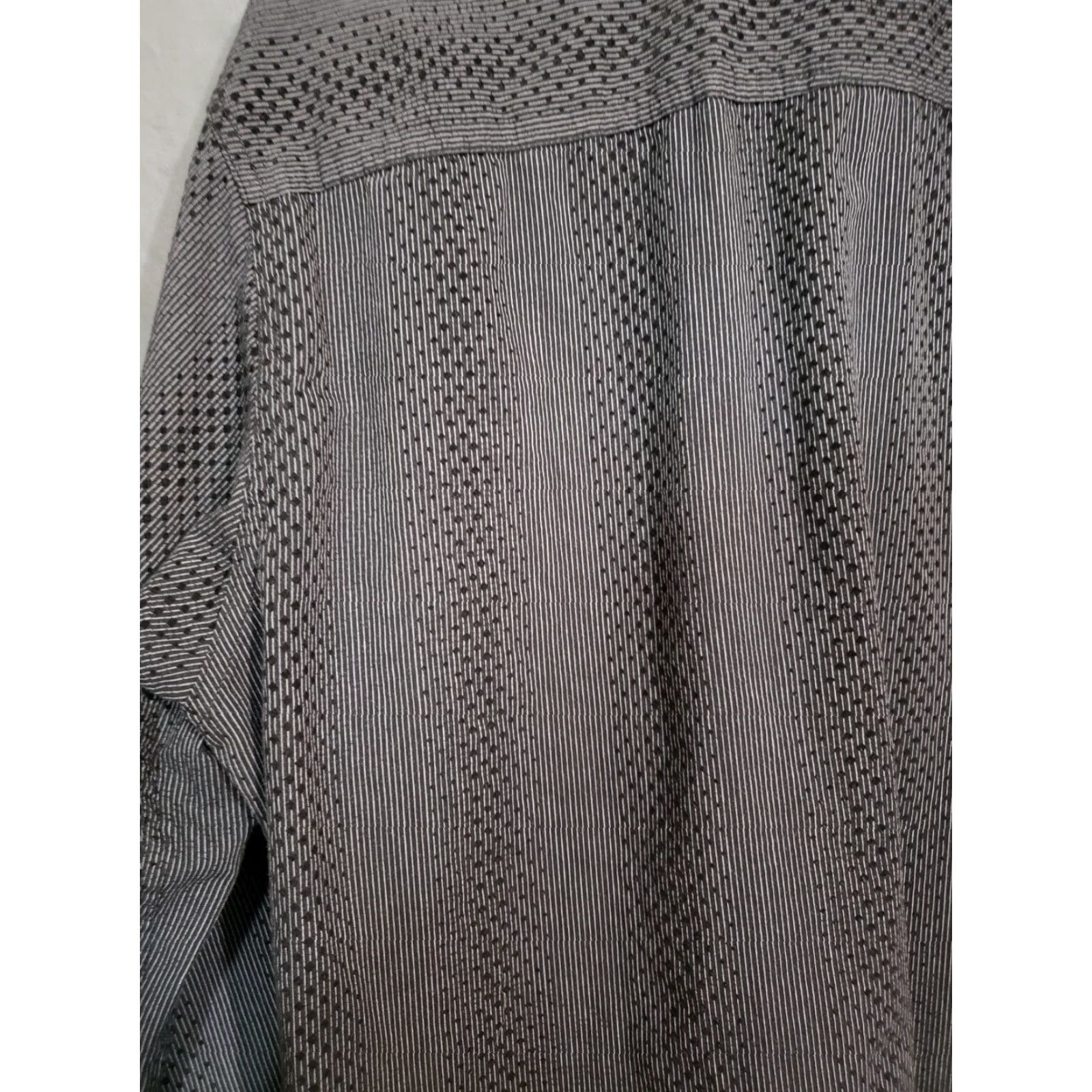 Vintage Blue Brand Shirt XL Black Diamonds Fashionable Warm Soft Elongated Dark Size XL / US 12-14 / IT 48-50 - 3 Thumbnail