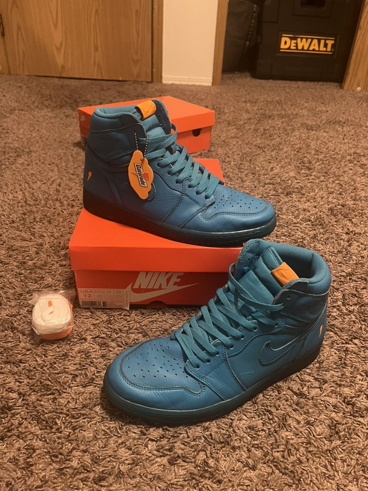 Air jordan 1 retro high og gatorade blue lagoon hot sale
